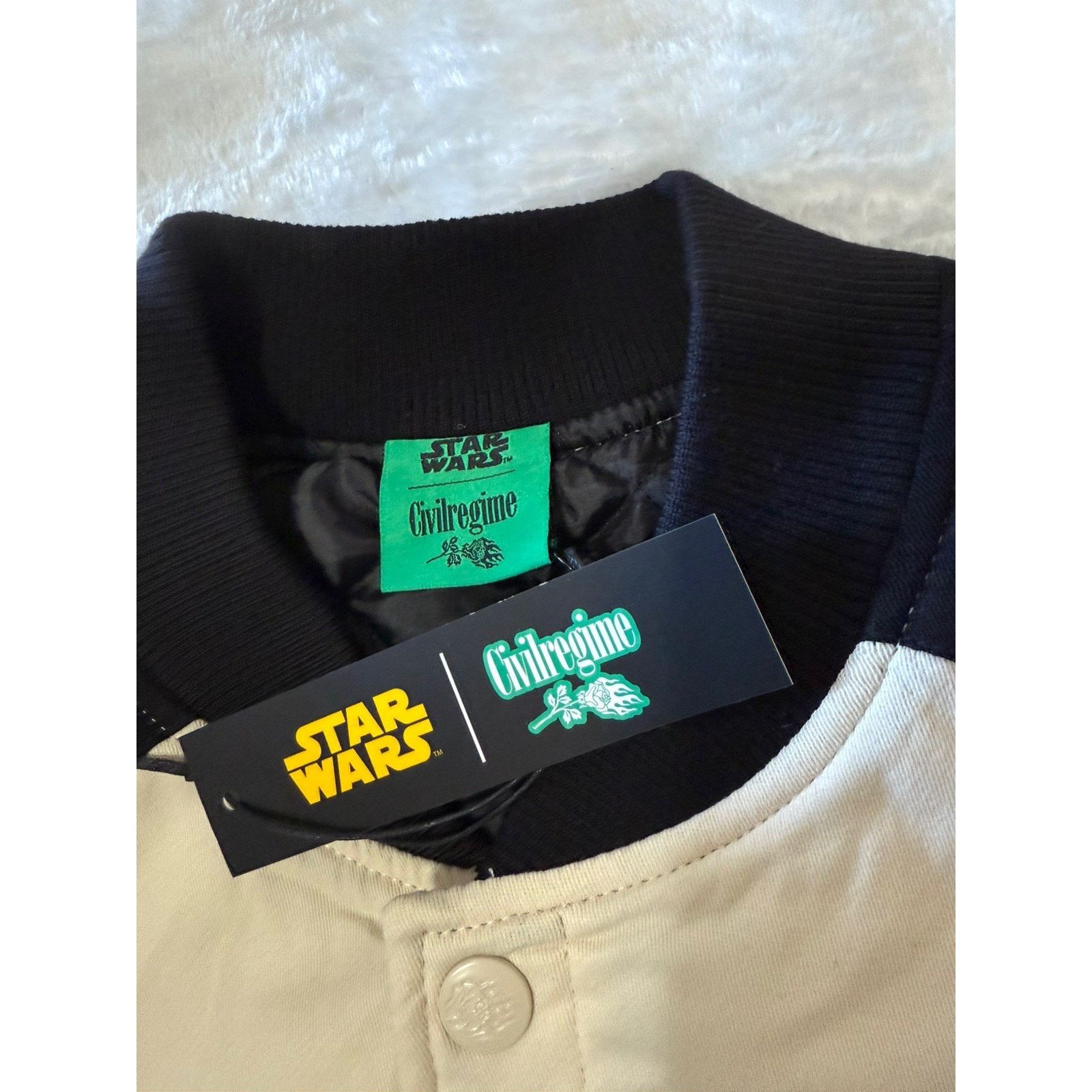 Civil Regime Civil Regime x Star Wars Pod Racing Varsity Bomber Jacket XL Size US XL / EU 56 / 4 - 4 Thumbnail