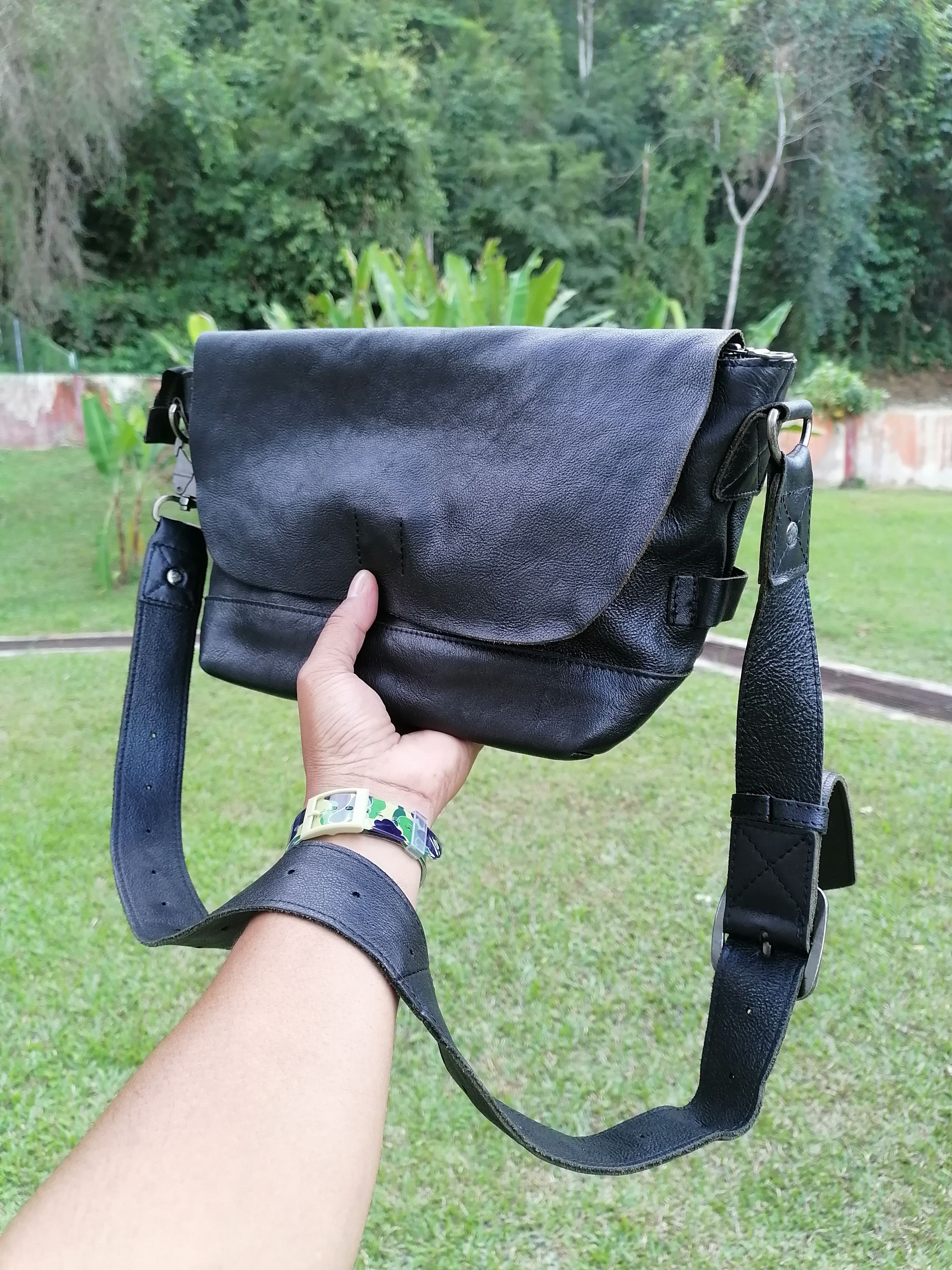 American Rag American Rag Cie Leather Craft Black Crossbody Bag Size ONE SIZE - 1 Thumbnail