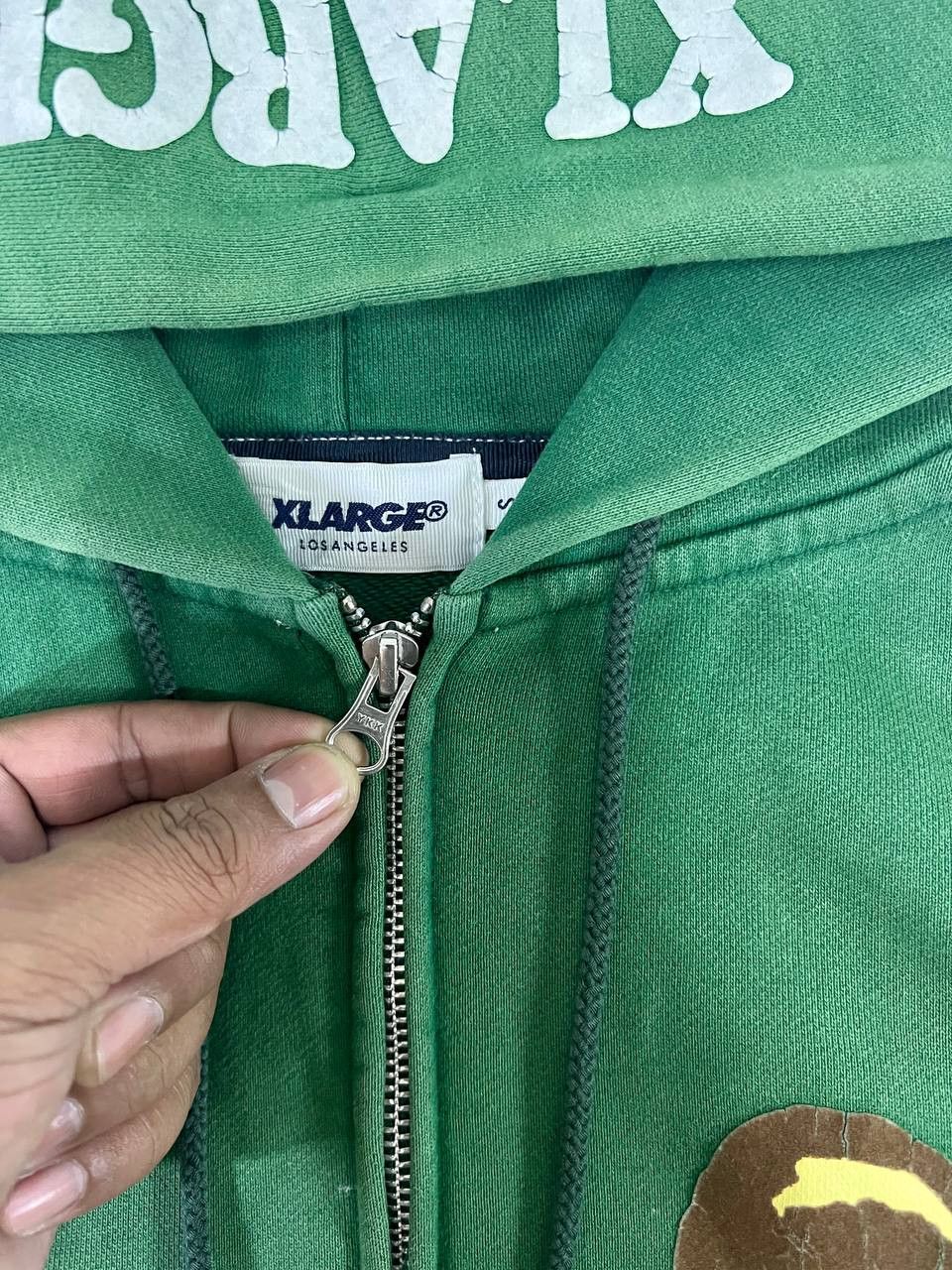 Vintage × Xlarge CRAZY Vintage Y2K XLarge Los Angeles Zip Up Hoodie Size US S / EU 44-46 / 1 - 6 Thumbnail