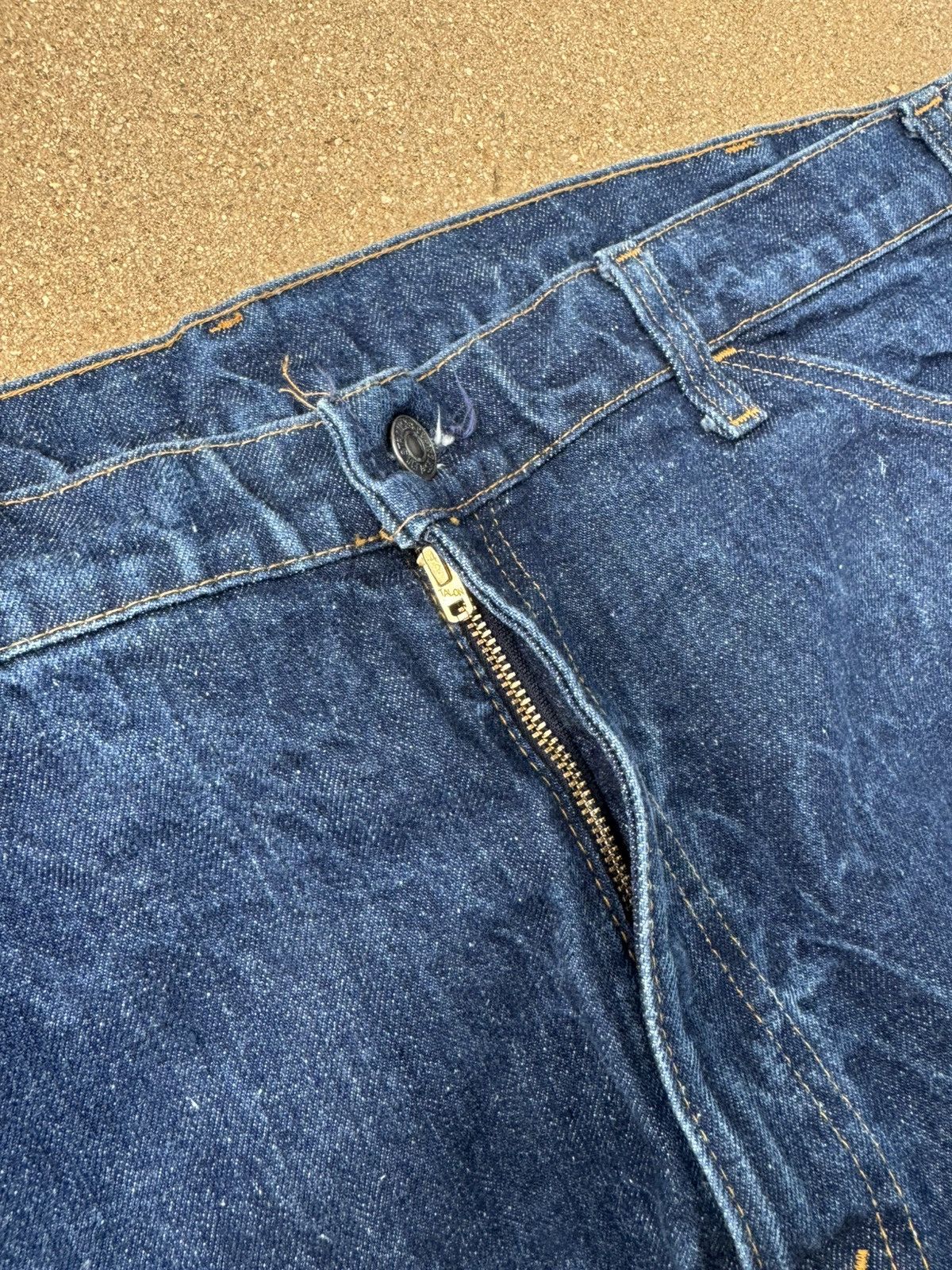 Vintage Vtg 70’s Levi’s 646 Orange Tab Bellbottom Flare Jeans 41x29 Size US 41 - 5 Thumbnail