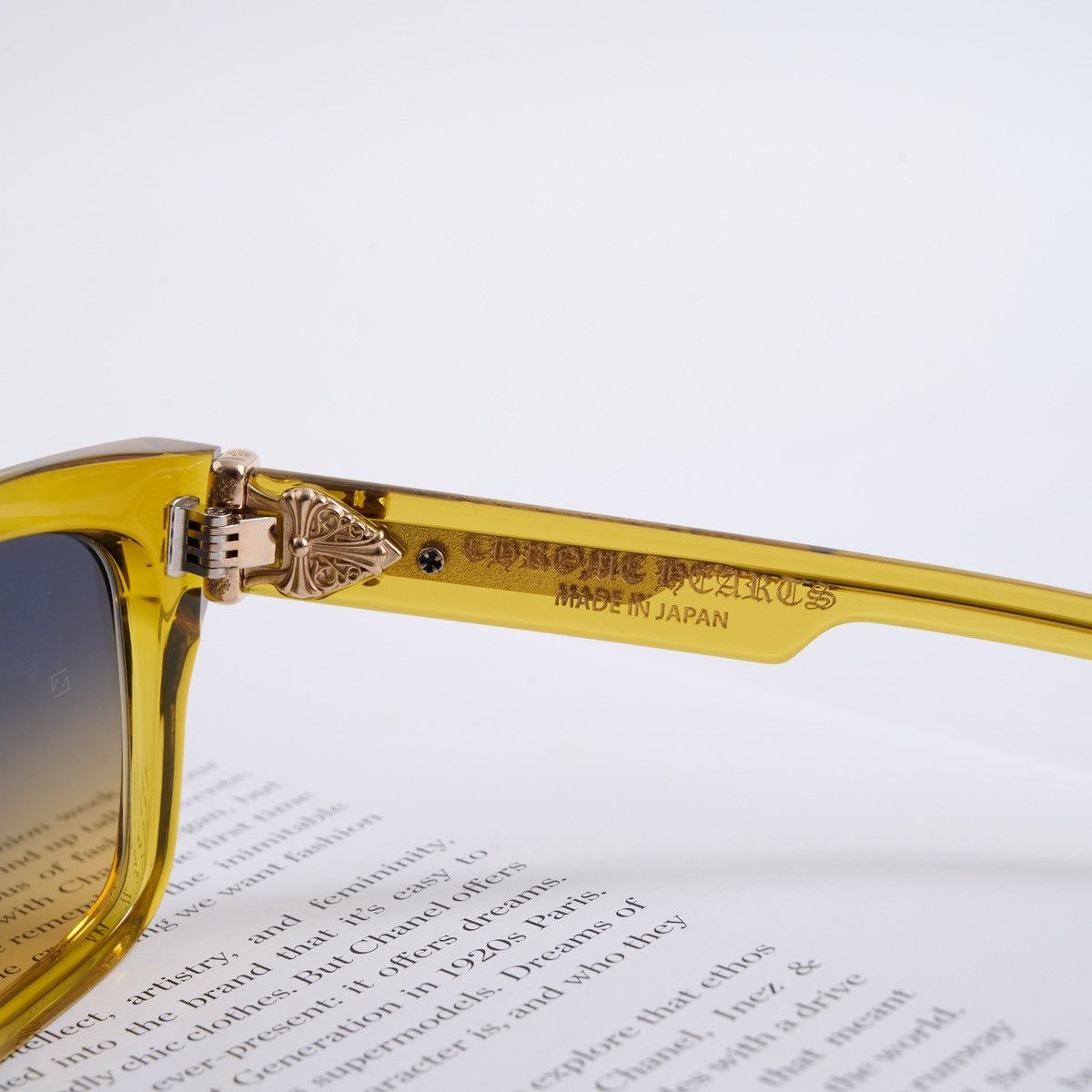 Chrome Hearts CHROME HEARTS BOX-OFFICER MALT SUNGLASSES Size ONE SIZE - 4 Thumbnail
