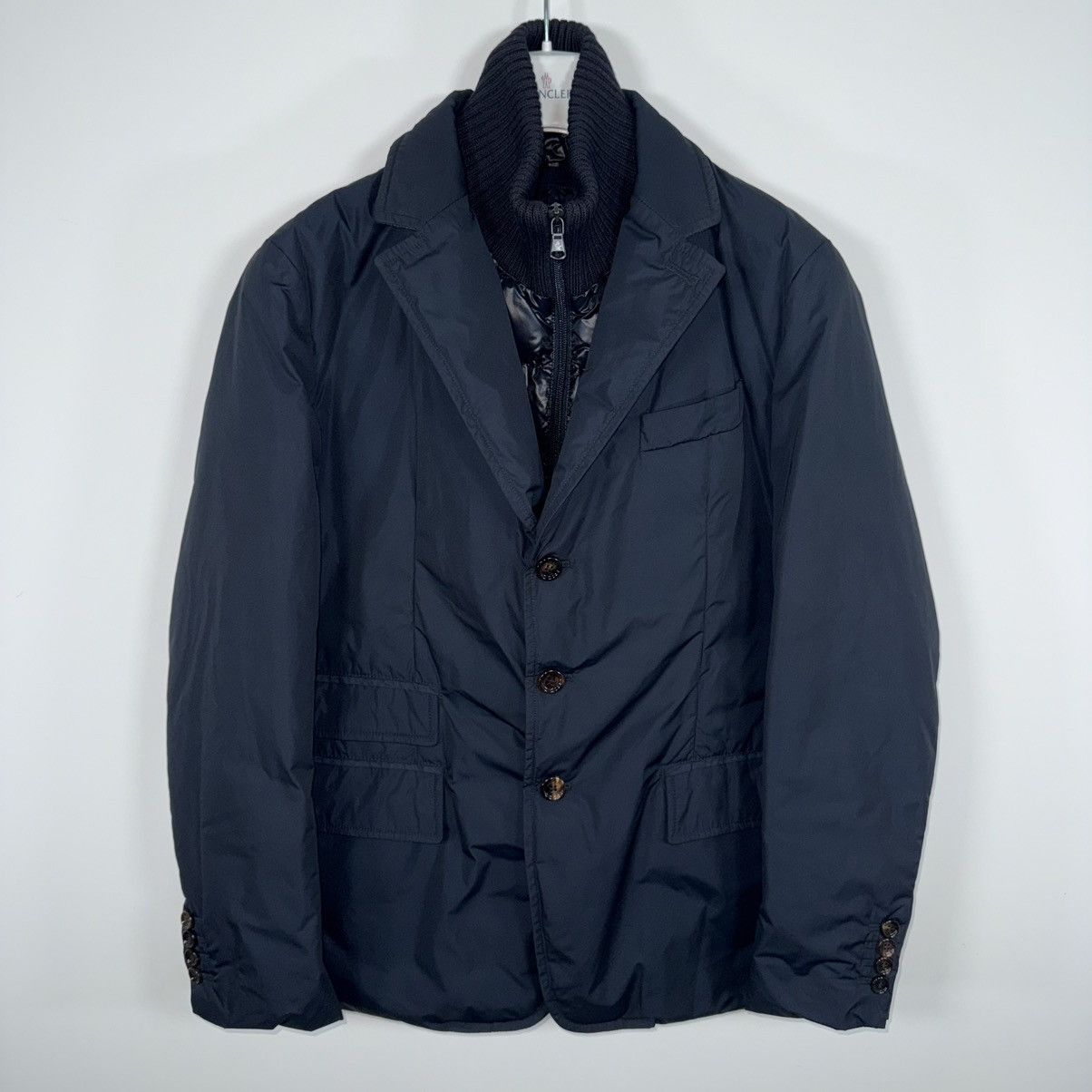 Moncler Moncler Argentre Men’s Smart Blazer Down Jacket Size 2 (S) Size US S / EU 44-46 / 1 - 1 Thumbnail