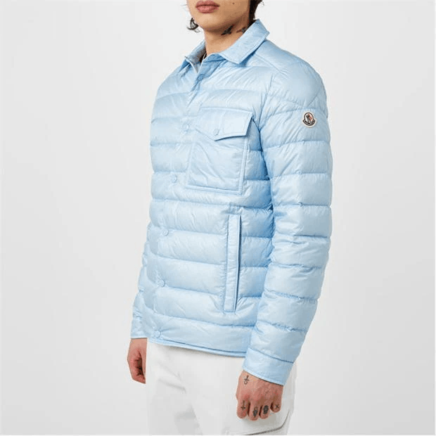 Moncler Tenibres Down Shirt Jacket Size US XXL / EU 58 / 5 - 5 Thumbnail