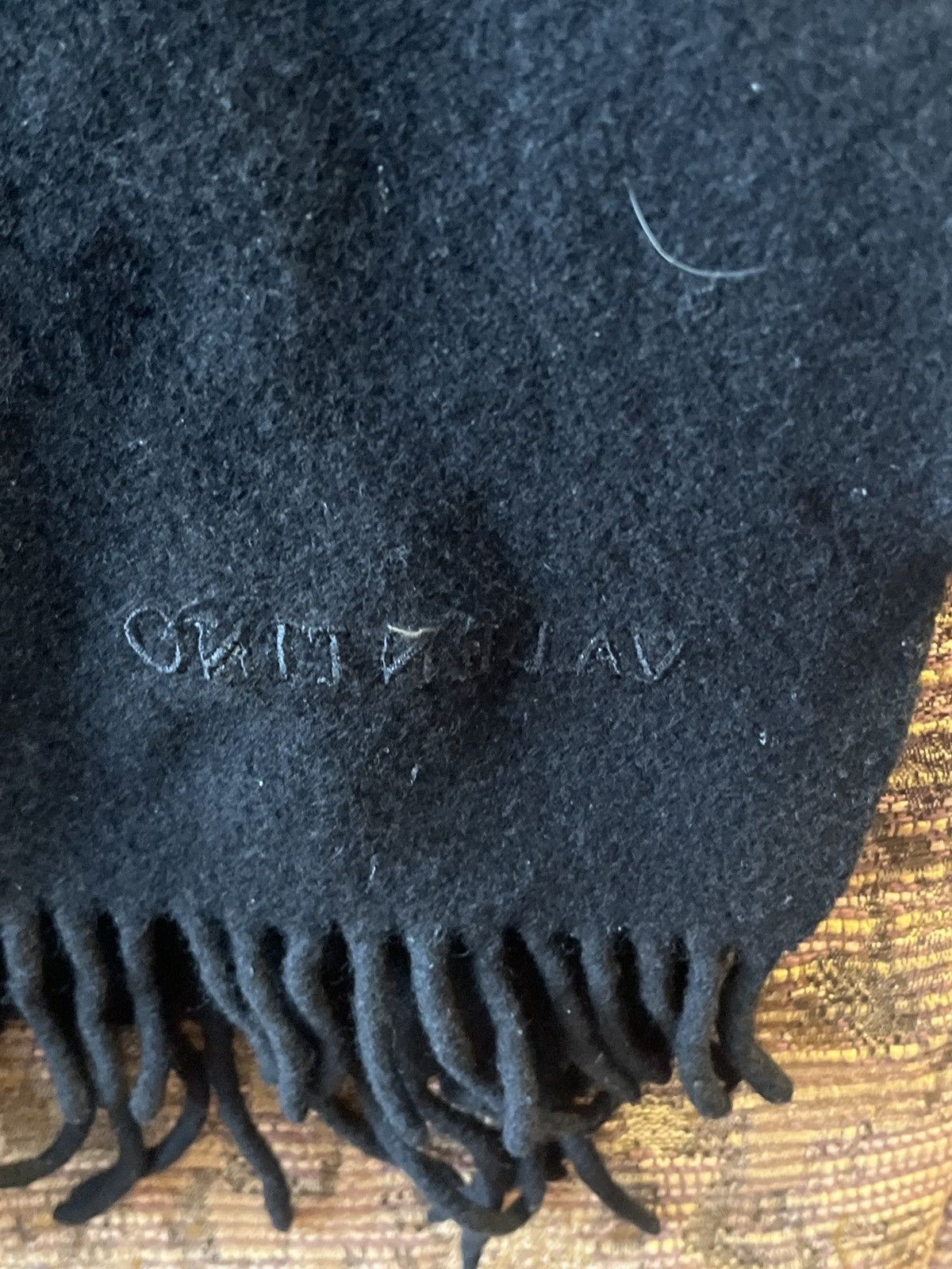Valentino Valentino 100% wool Men’s Scarf Vintage y2k Size ONE SIZE - 4 Thumbnail