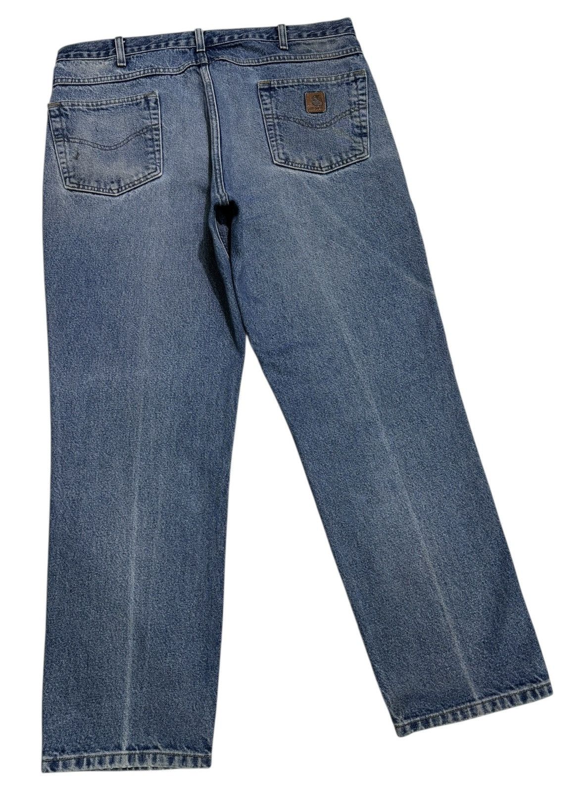 Carhartt Vintage CARHARTT Sand Wash Blue Jeans Size US 38 / EU 54 - 4 Thumbnail