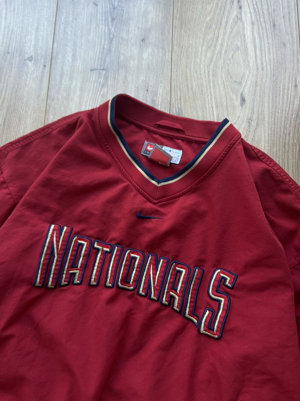 Nike 00’s NIKE WASHINGTON NATIONALS RARE CREWNECK CENTR SWOOSH Size US S / EU 44-46 / 1 - 5 Thumbnail