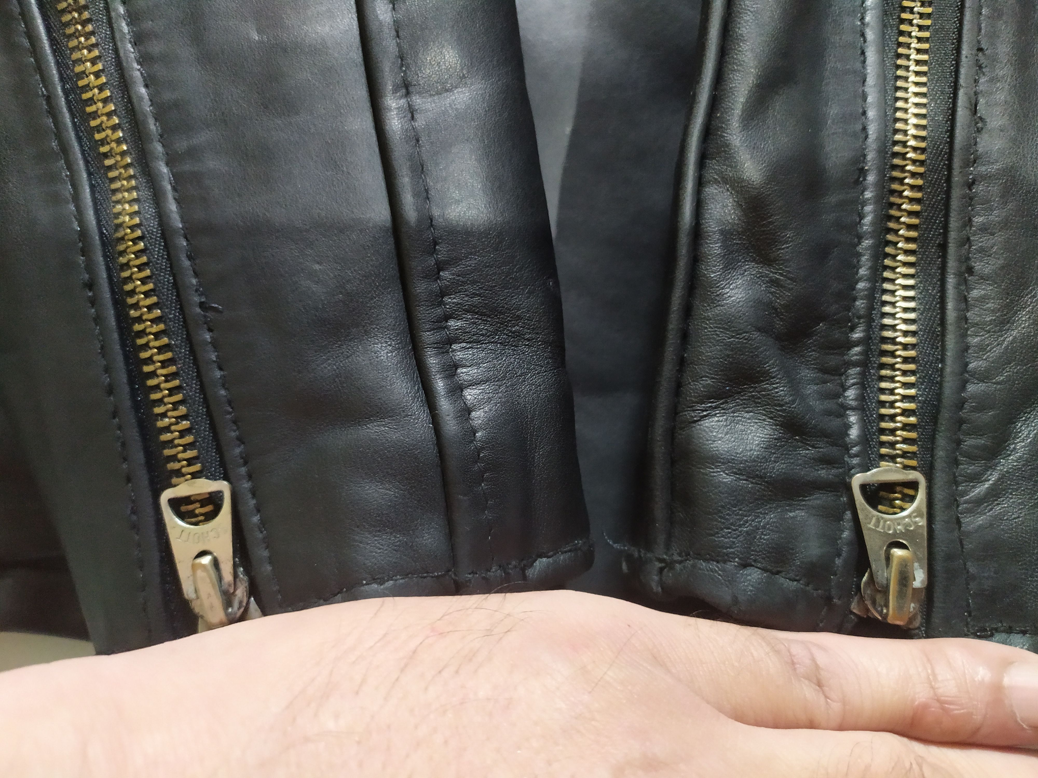 Schott Schott 641 Leather Jacket Size US M / EU 48-50 / 2 - 8 Thumbnail