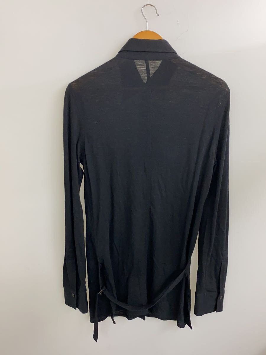 Yohji Yamamoto YOHJIYAMAMOTO+NOIR Wool/BLK Long-sleeved shirt Size US S / EU 44-46 / 1 - 2 Thumbnail