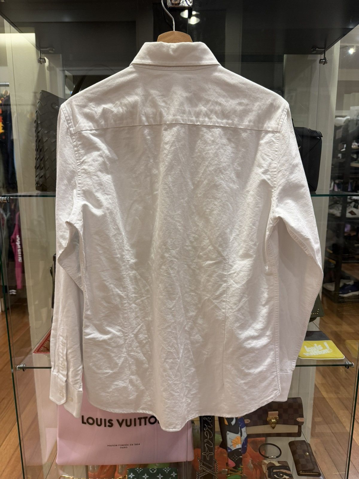 Thom Browne Thom Brown Whale Tail Pocket Button Up Shirt Size US S / EU 44-46 / 1 - 2 Thumbnail