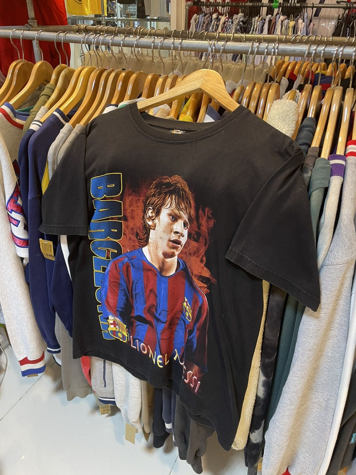 Other Y2K FC Barcelona MESSI Tee Size US L / EU 52-54 / 3 - 1 Thumbnail