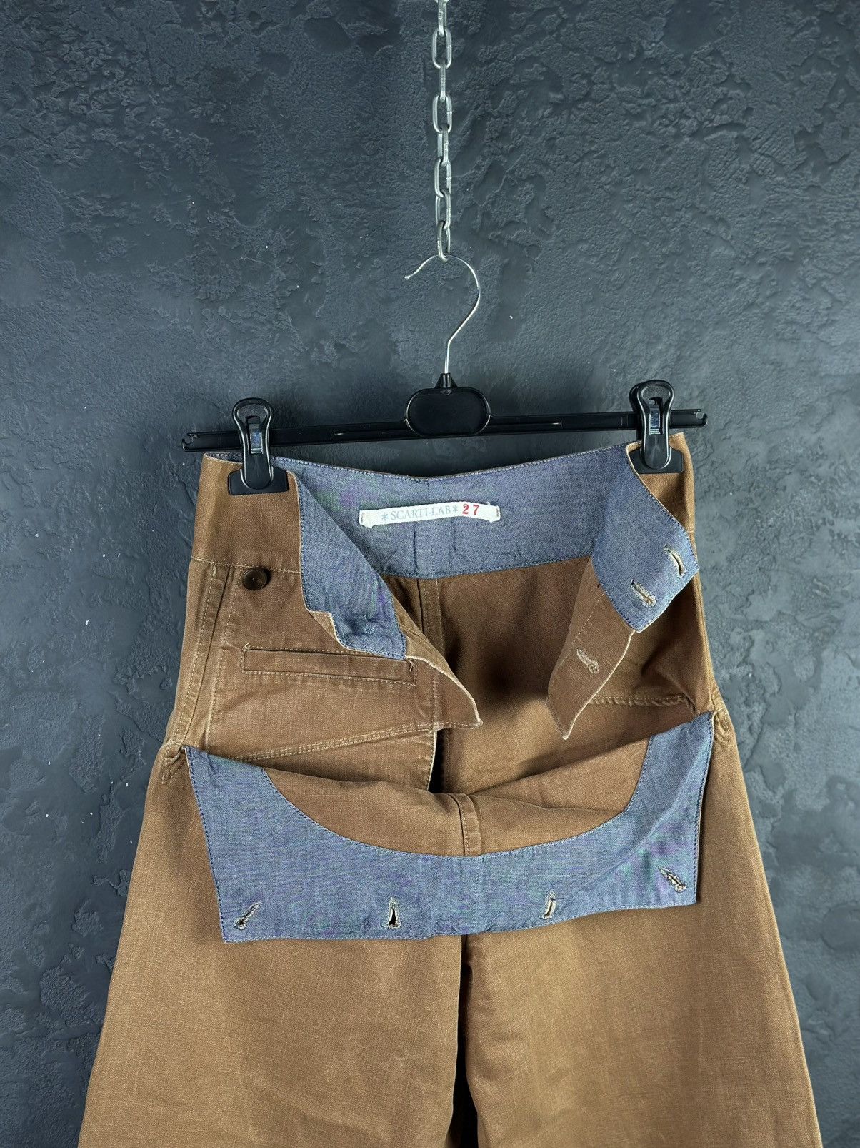 Japanese Brand × Scarti-Lab Scarti-Lab Mediterranean Manufactures Pants Size US 27 - 5 Thumbnail