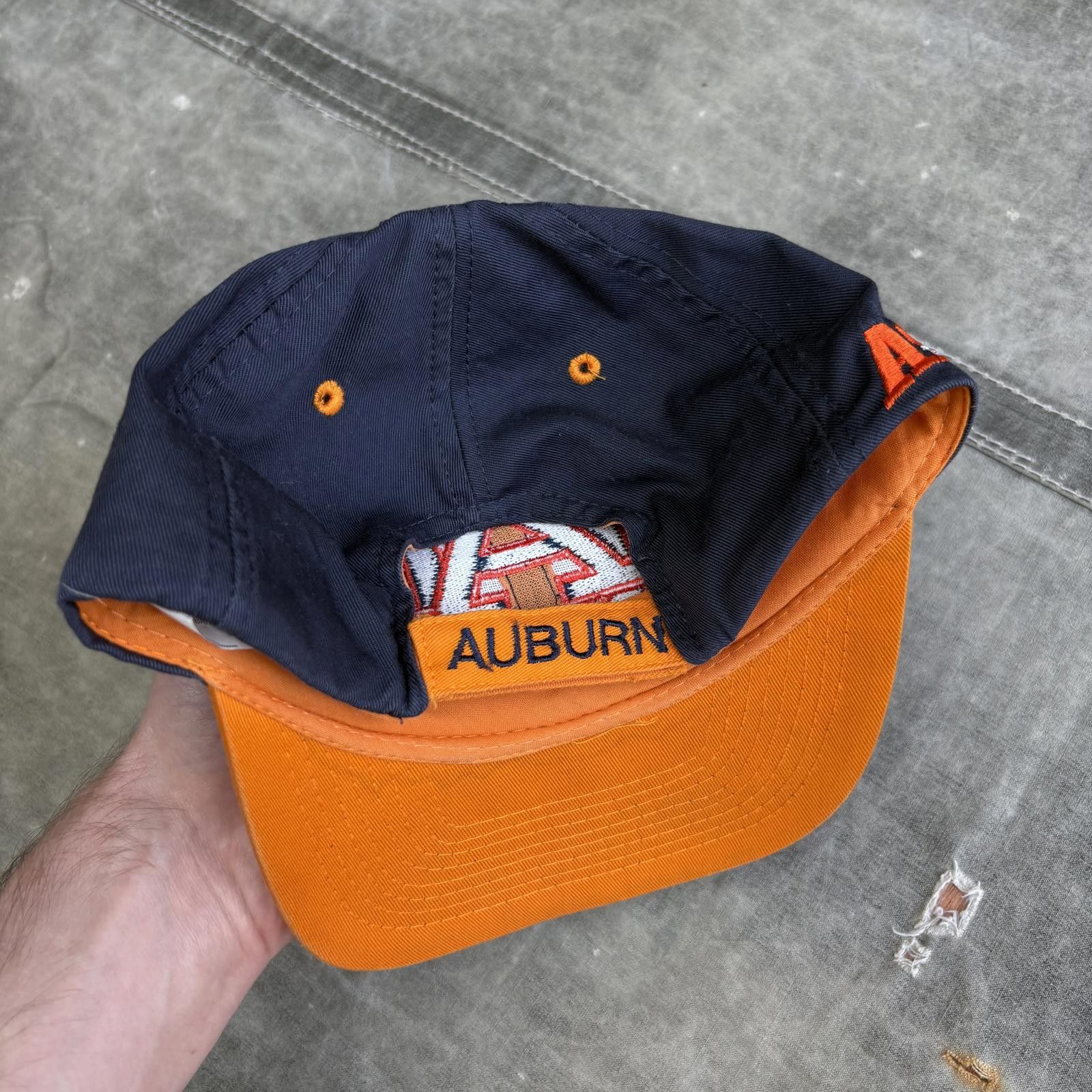 Vintage Vintage 90s Y2K Embroidered Auburn Tigers University Hat Size ONE SIZE - 3 Thumbnail