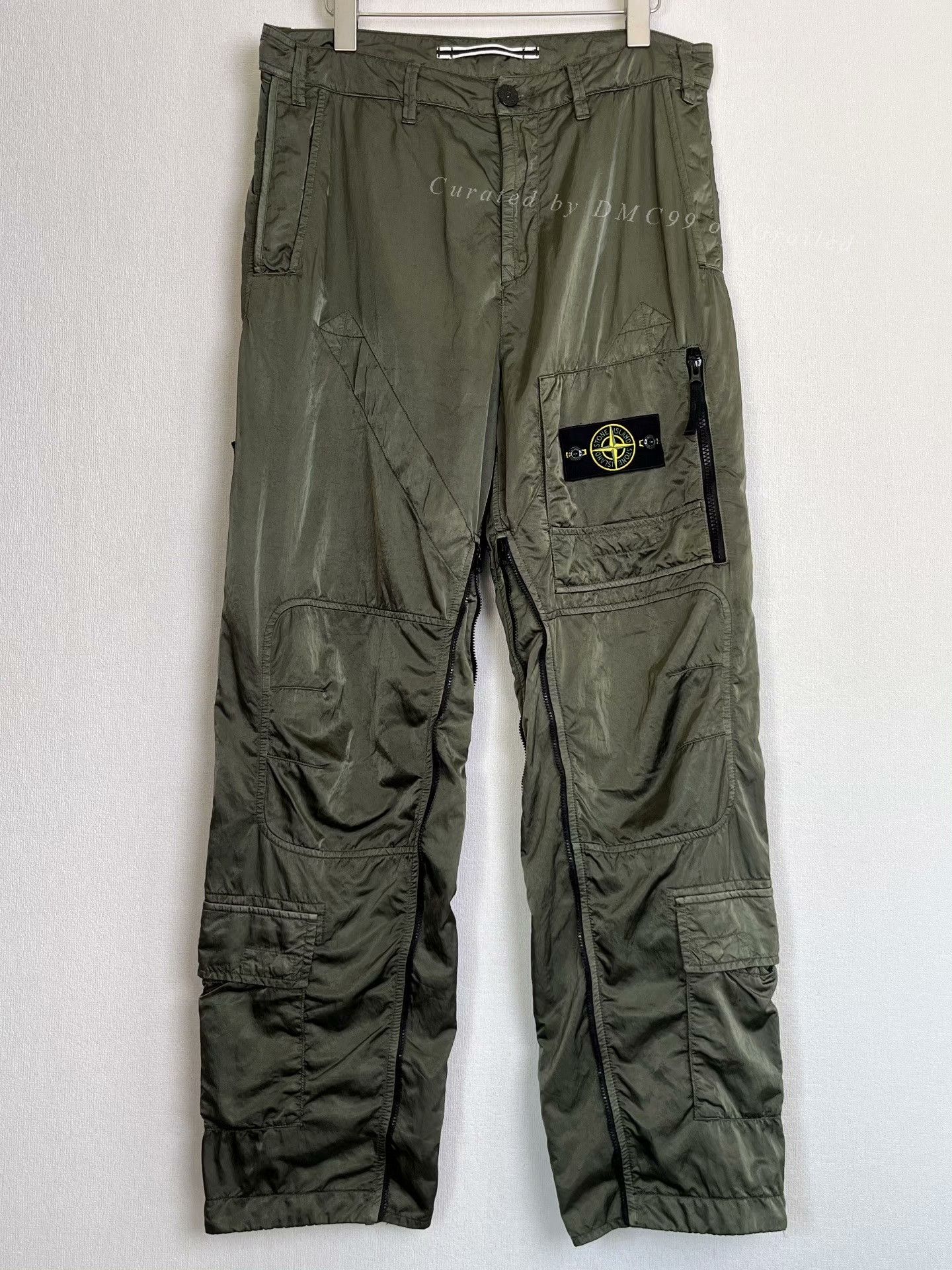 Stone Island × Supreme Supreme Stone Island Painted Camo Nylon