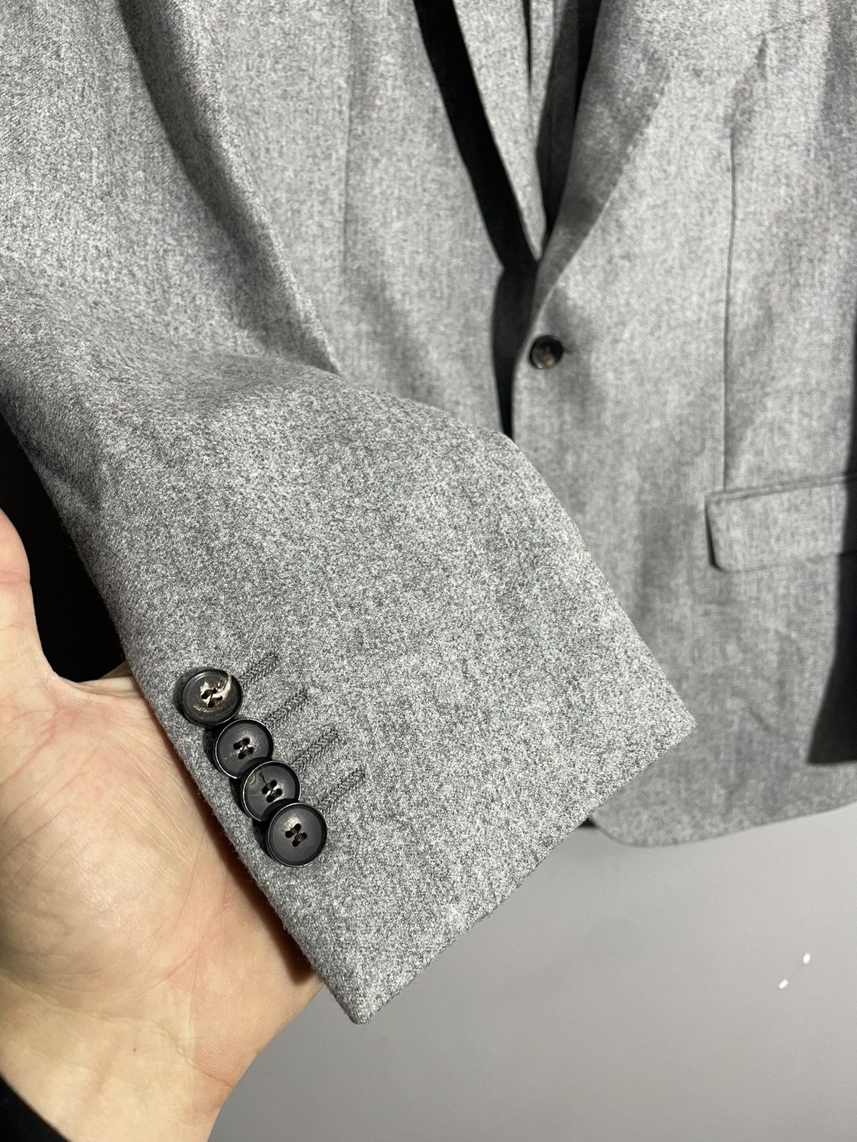 Other 0909 FATTO in Italia Vitale Barberis Canonico wool blazer Size 52R - 3 Thumbnail