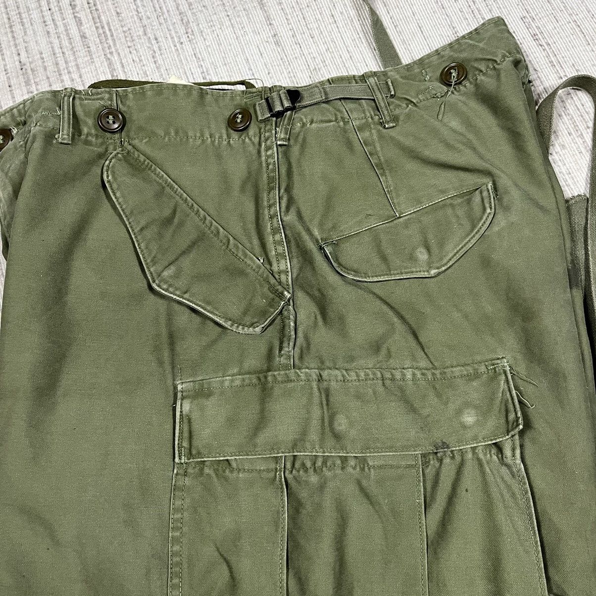 Vintage OG 50s U.S Army Fulton Trouser M-1951 Size US 35 - 18 Thumbnail