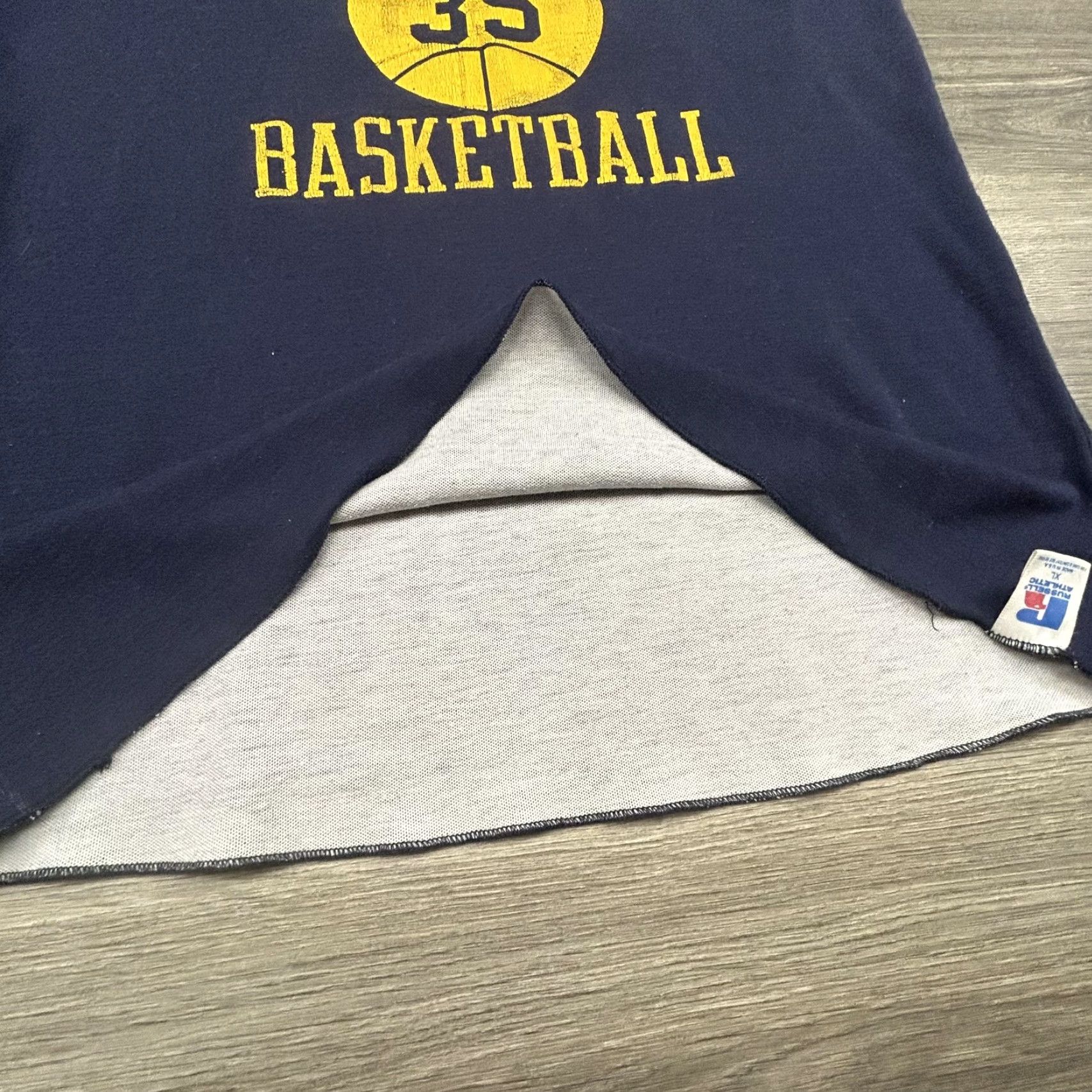 Russell Athletic VINTAGE Russell Athletic Basketball Jersey Tank Reversible Navy XL Mens USA 80s Sports Nightwear Activewear Size US XL / EU 56 / 4 - 6 Thumbnail