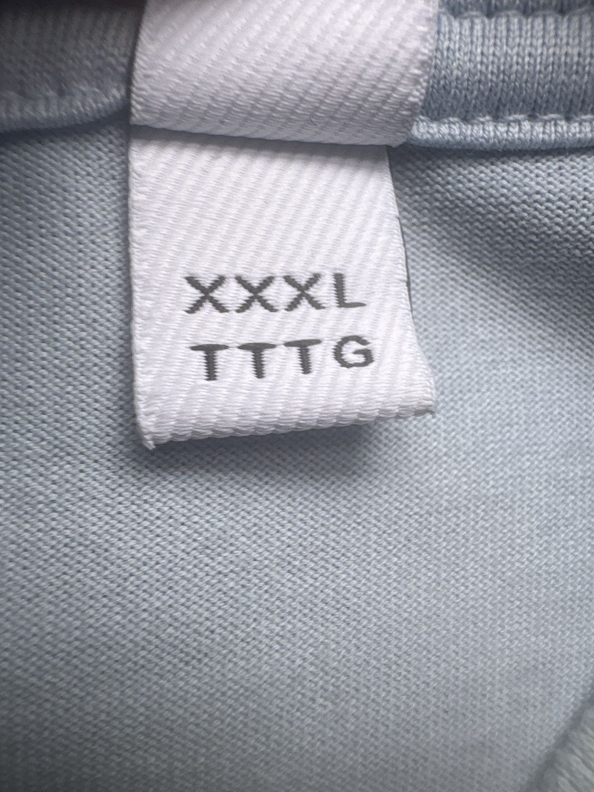 Burberry Burberry Baby Blue Letter Tee Size US XXL / EU 58 / 5 - 5 Thumbnail