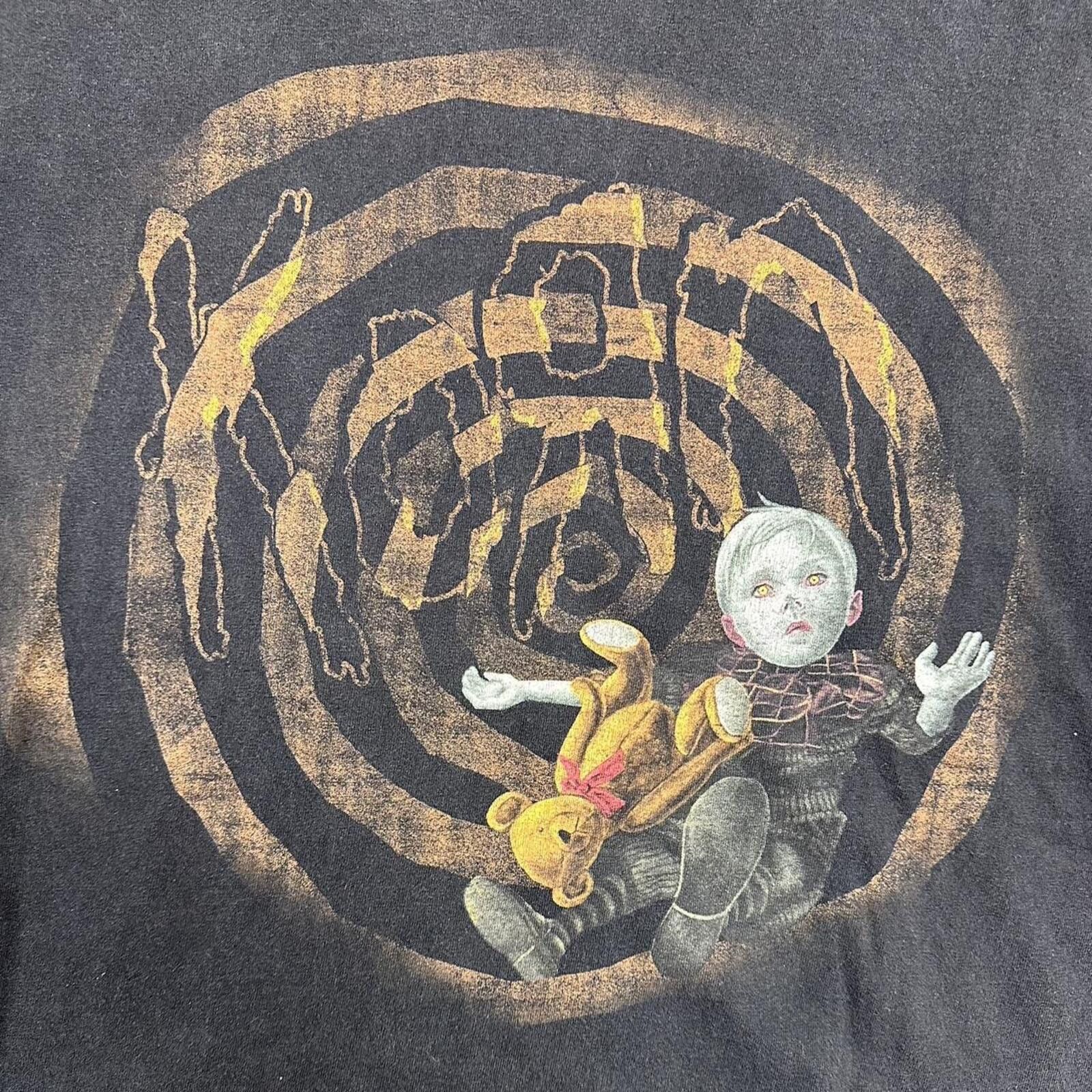 Other Vintage Korn Spiral T-Shirt Size US L / EU 52-54 / 3 - 2 Thumbnail