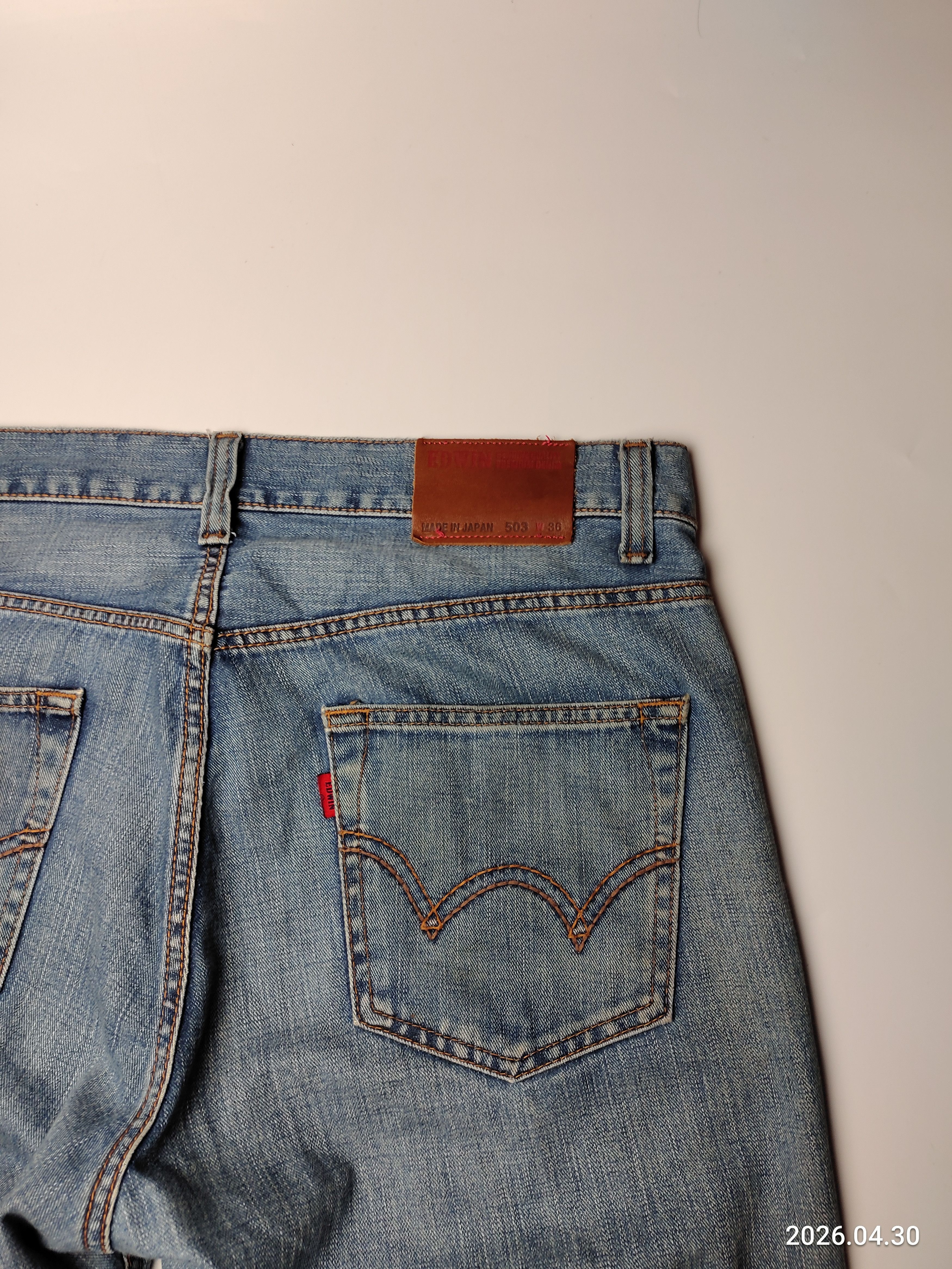 Edwin edwin 503 premium Japan jeans Size US 36 / EU 52 - 12 Thumbnail