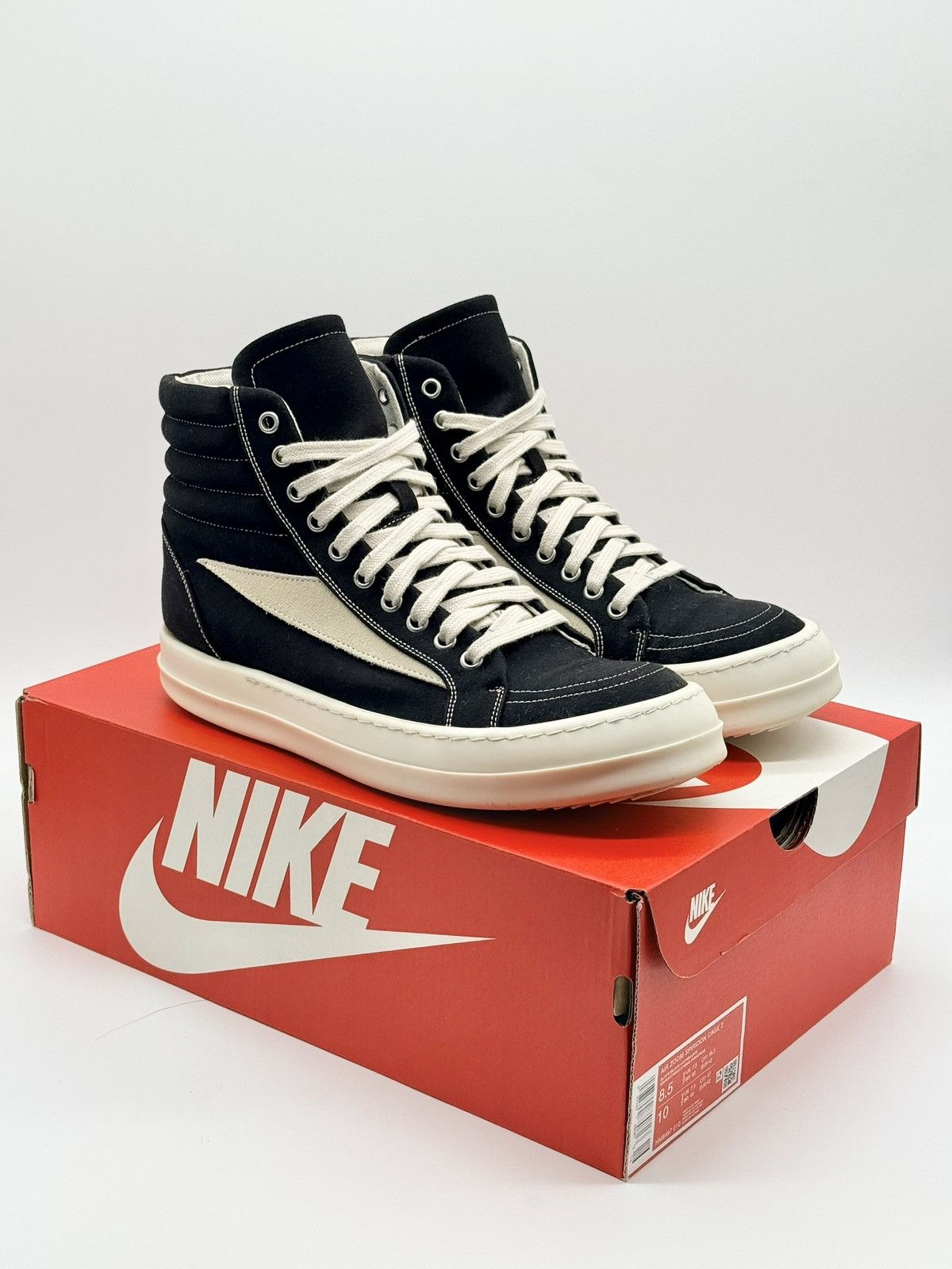 Rick Owens Size 8 - Rick Owens Vintage High Black Milk Size US 8 / EU 41 - 1 Thumbnail
