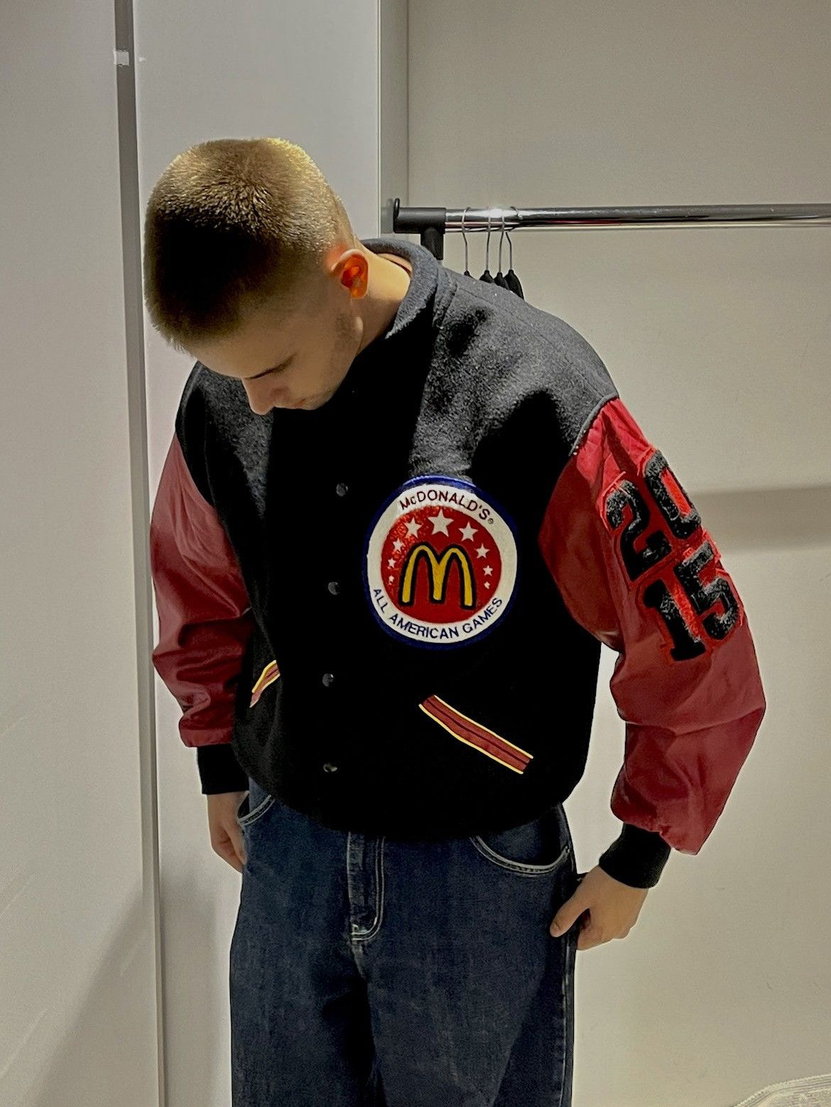 Adidas Adidas Mc Donald’s Varsity Leather Jacket Size US L / EU 52-54 / 3 - 2 Thumbnail