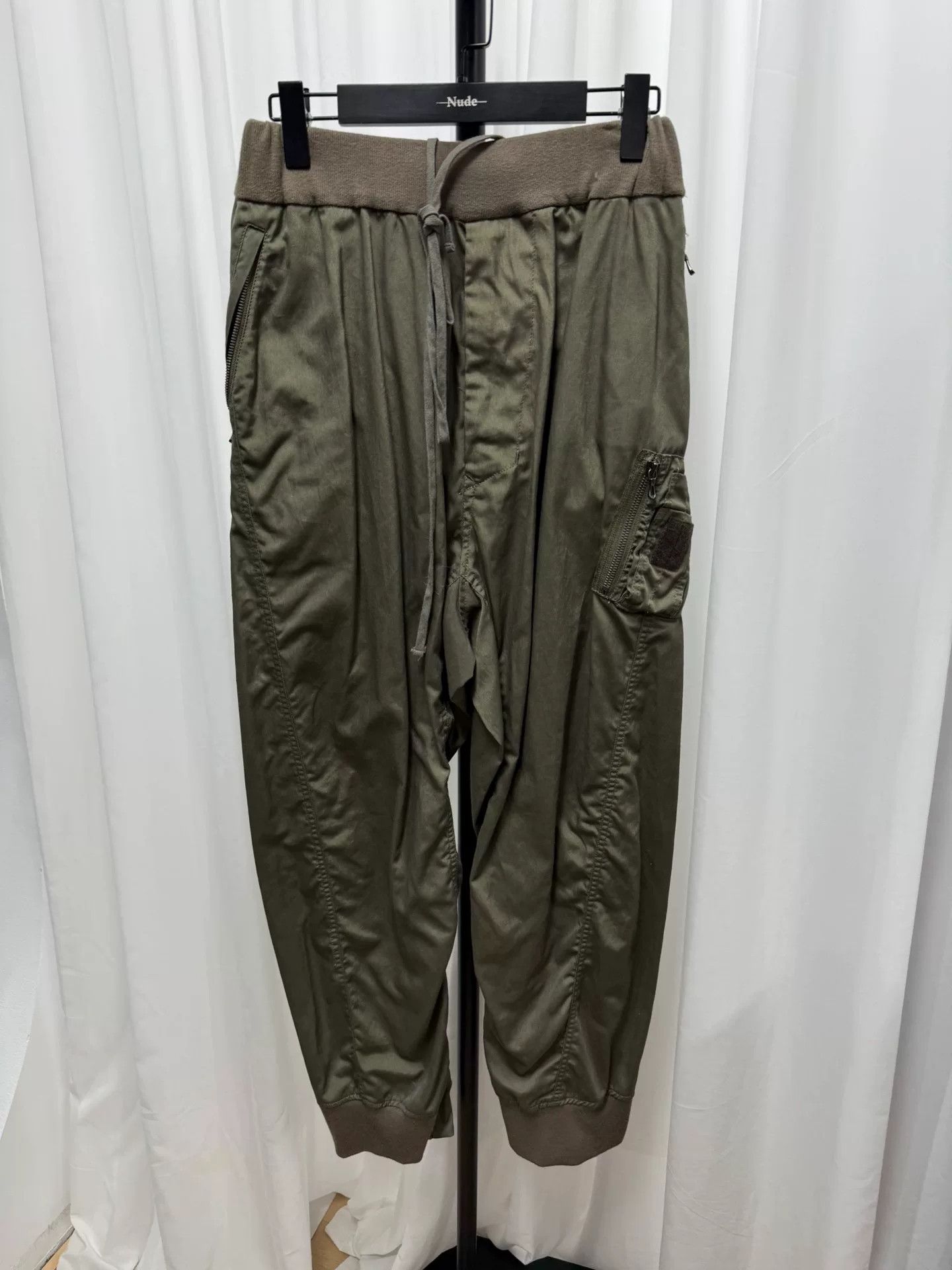 Julius Julius Metallic Nylon MA-1 Pants Size US 26 / EU 42 - 1 Thumbnail