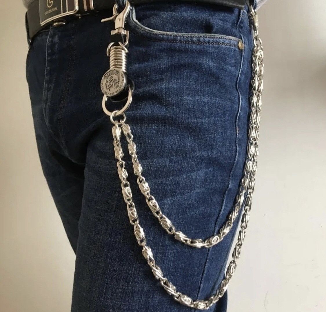 Jewelry Heavy Rock Metal Waist Key Chain Size ONE SIZE - 1 Thumbnail