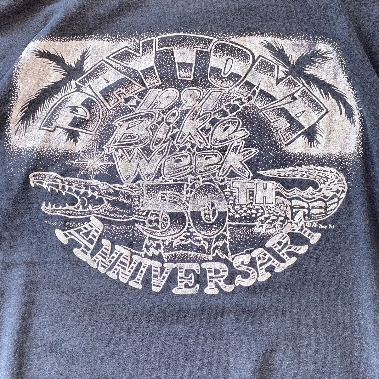 Vintage Vintage 90s Daytona Bike Week Tee ( Not 3d Emblem) Size US L / EU 52-54 / 3 - 8 Thumbnail