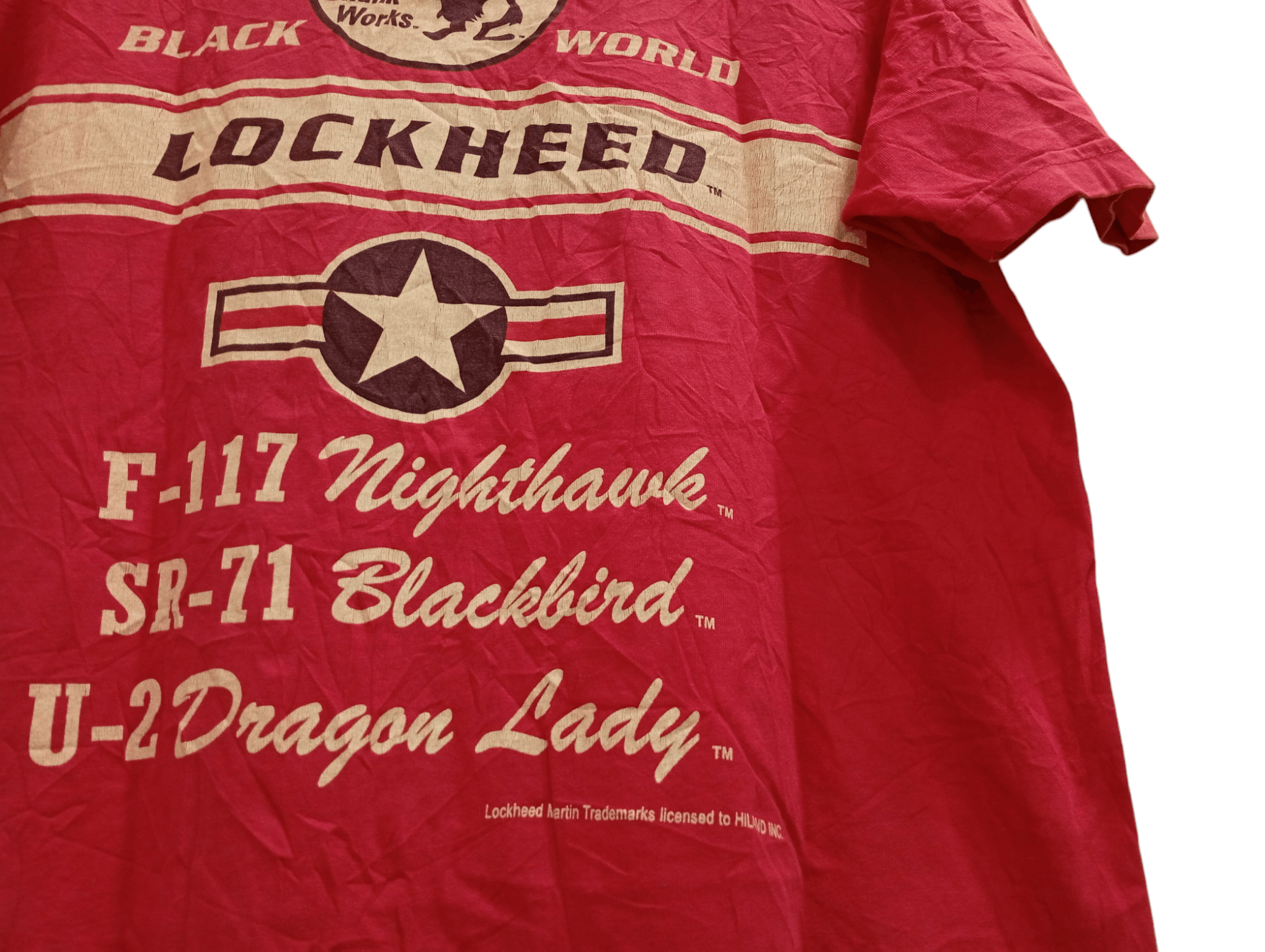 Buzz Rickson's × Toyo Enterprises 🔥🔥Buzzricksons Lockheed Martin T-Shirt Size US S / EU 44-46 / 1 - 24 Thumbnail