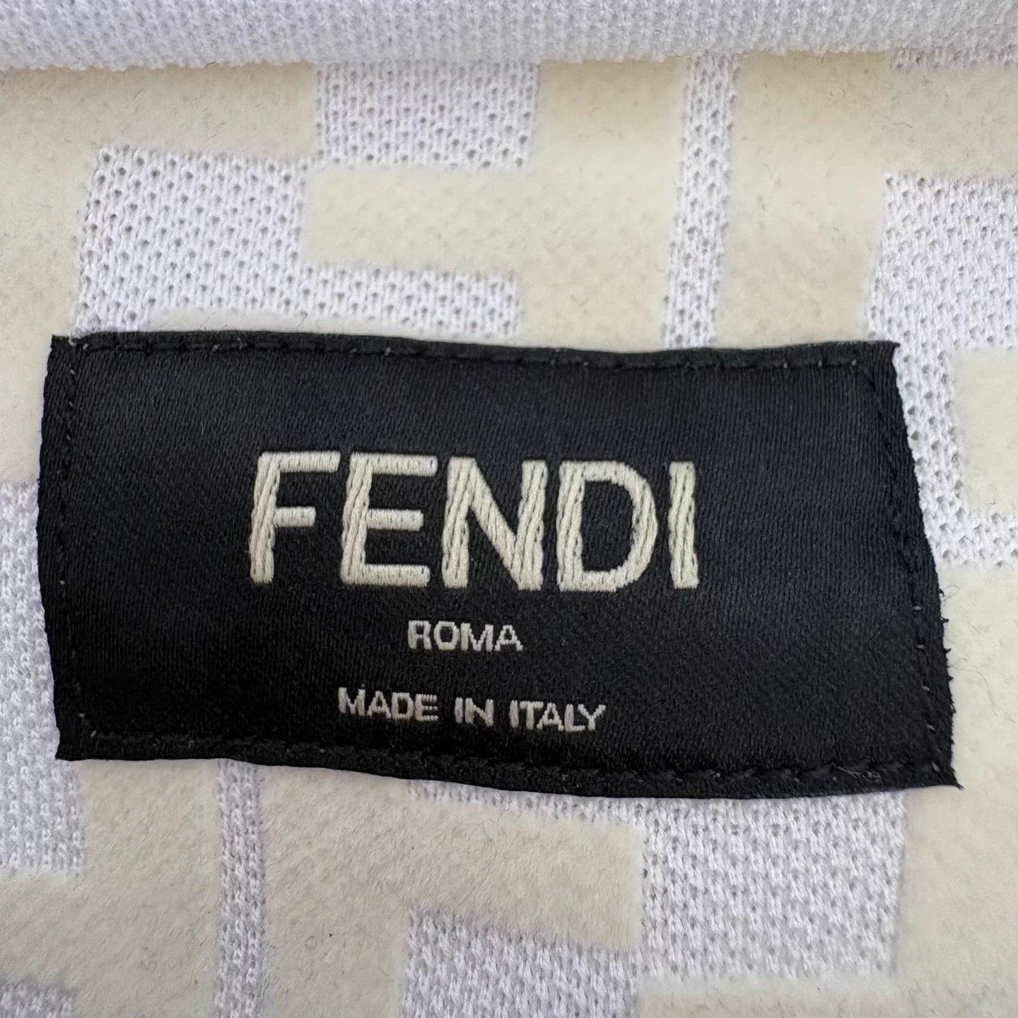 Fendi Beige Patterned Short Sleeve Shirt XL Size US XL / EU 56 / 4 - 3 Thumbnail