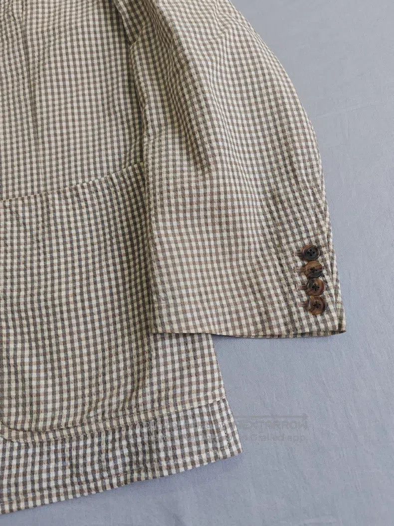 Hermes Hermes Casual Tweed Jacket, 58% Wool + 37% Cotton, Small C Size 50R - 8 Thumbnail