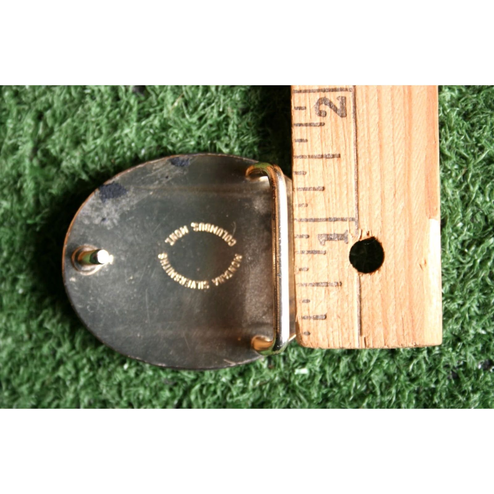 Vintage VINTAGE Montana Silversmiths NRA Small Silver & Gold Tone Belt Buckle Size ONE SIZE - 4 Thumbnail