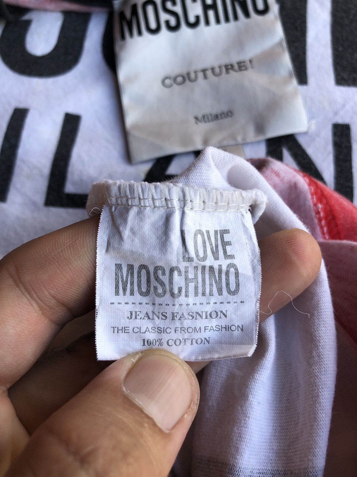 Moschino Moschino Fashion Kills Shirt Tee Size US L / EU 52-54 / 3 - 10 Thumbnail