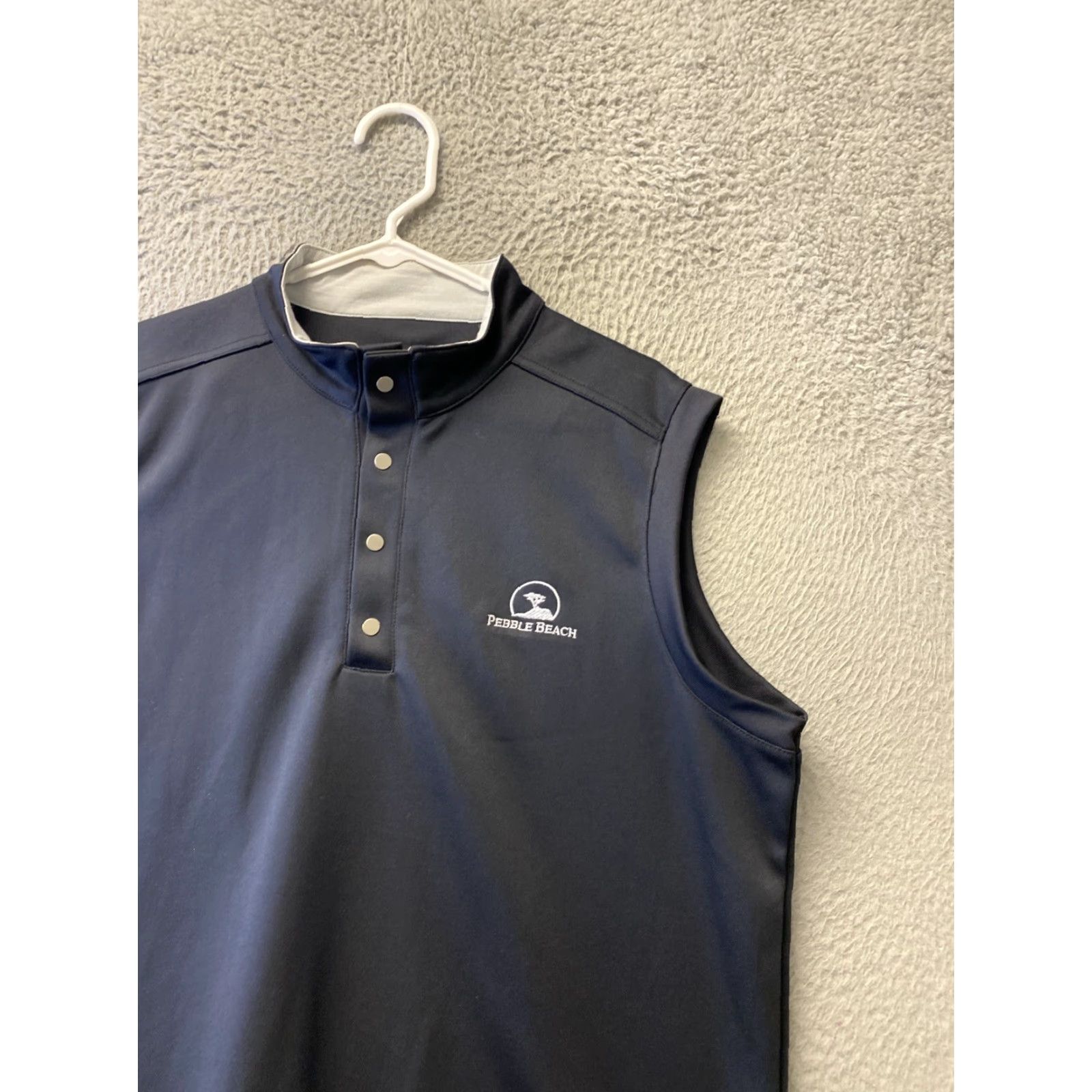 Vintage Pebble Beach Dry-Luxe Performance System Vest Mens Large Black /87-101 Size US L / EU 52-54 / 3 - 2 Thumbnail