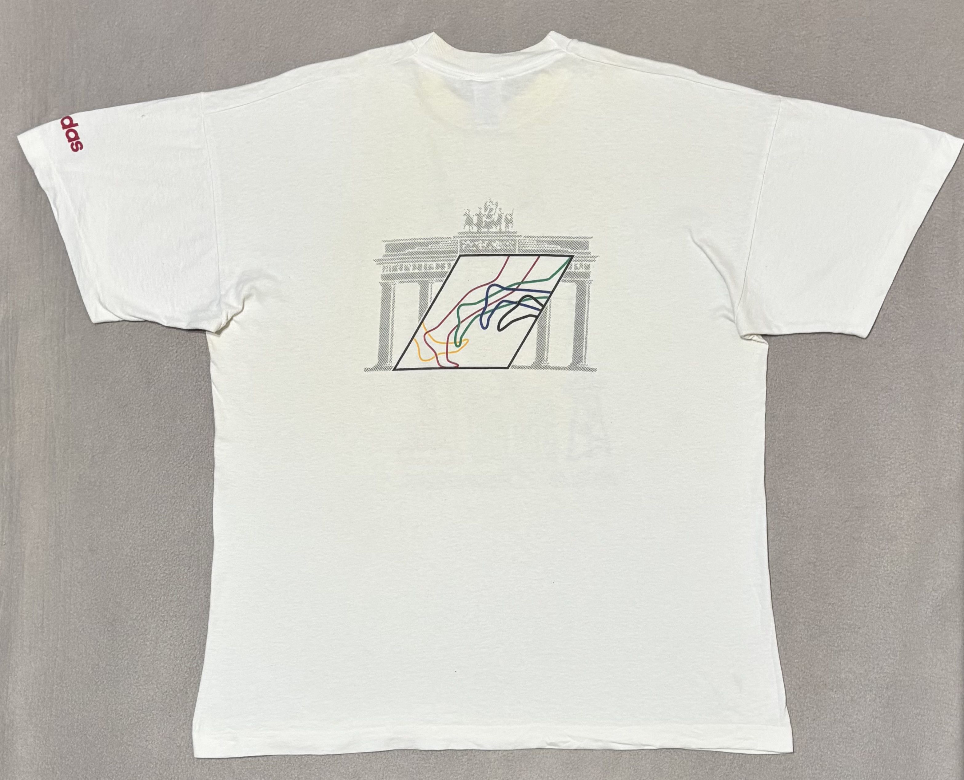 Adidas Berlin Marathon T-shirt Adidas 90s vintage Size. XL Size US XL / EU 56 / 4 - 12 Thumbnail