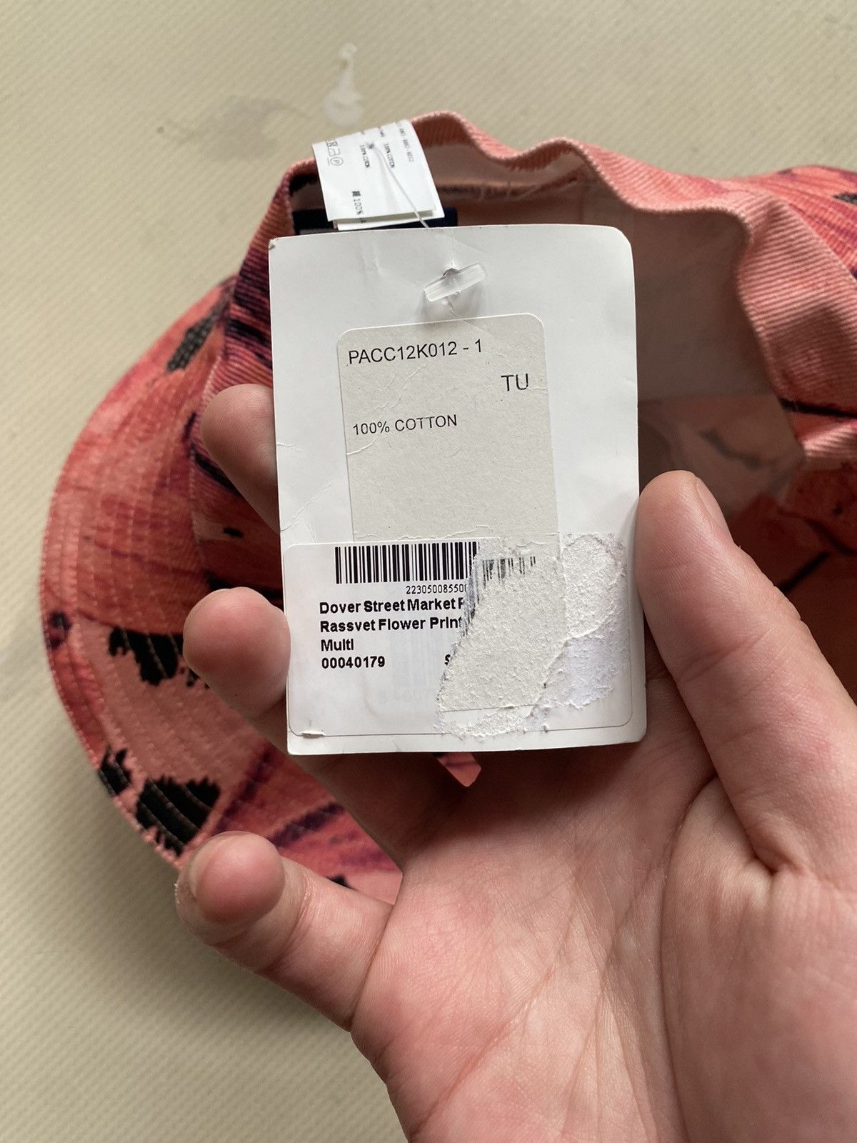 Gosha Rubchinskiy Rassvet Flower print bucket hat Size ONE SIZE - 7 Thumbnail