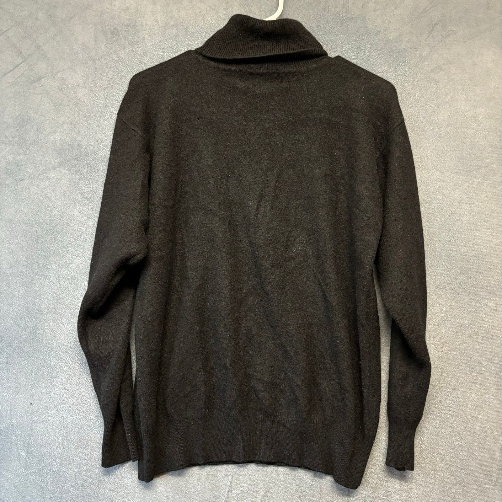 Other Vintage Fiovana 100% Cashmere Turtleneck Sweater Cozy Preppy Size S / US 4 / IT 40 - 2 Thumbnail
