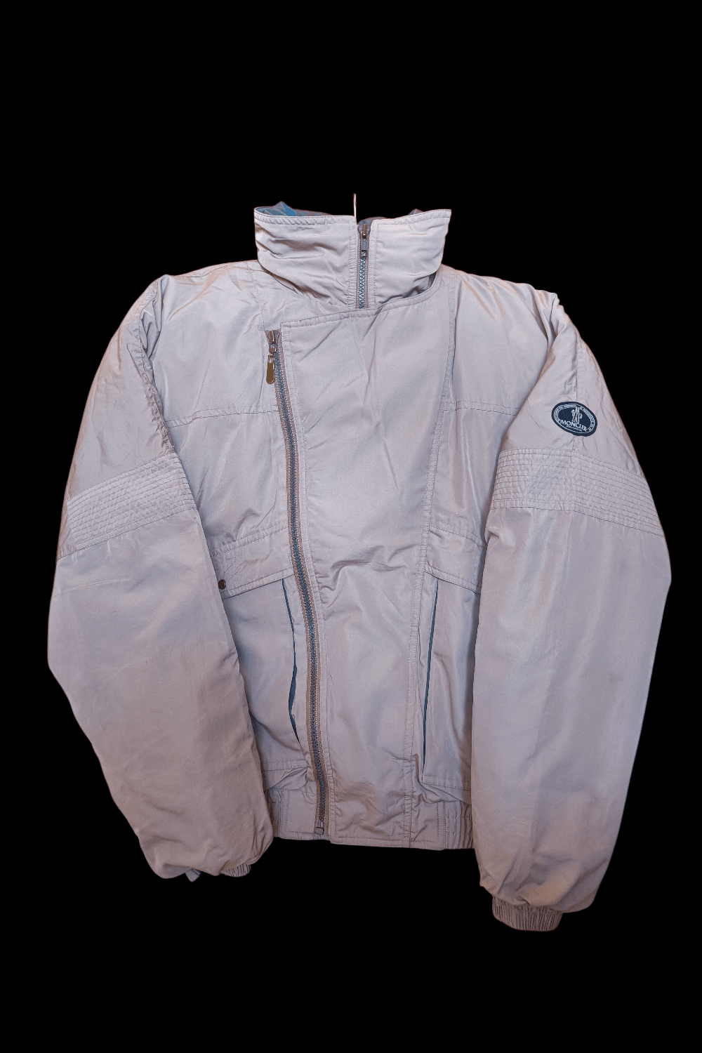 Moncler Moncler Japanese Puffer Asymmetric Bomber Size US M / EU 48-50 / 2 - 1 Thumbnail