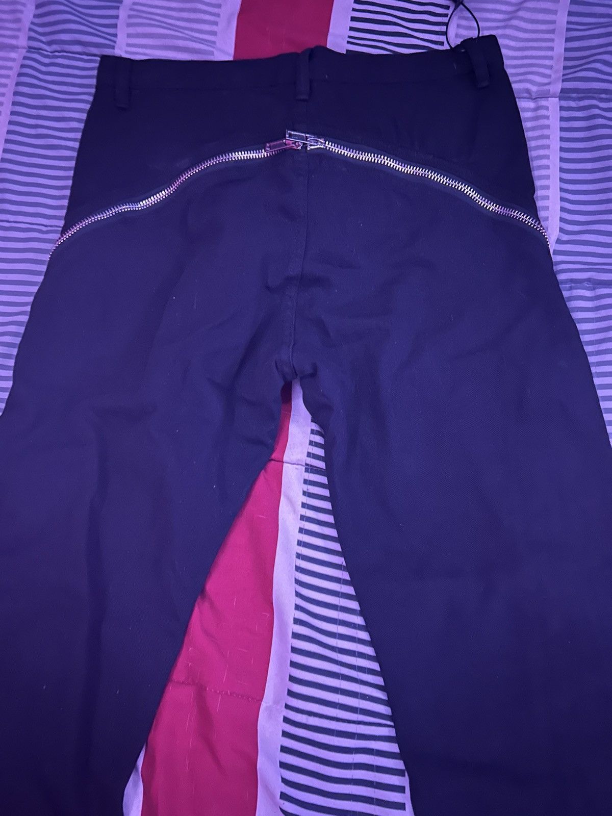 Amiri × Japanese Brand × Jordan Brand DIAMOND ZIP FLARE DENIM Size US 31 - 5 Thumbnail