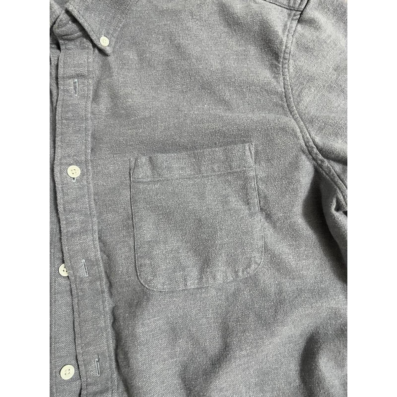 Club Monaco Club Monaco Soft Cotton Shirt Lava Grey XL A001706 Size US XL / EU 56 / 4 - 3 Thumbnail