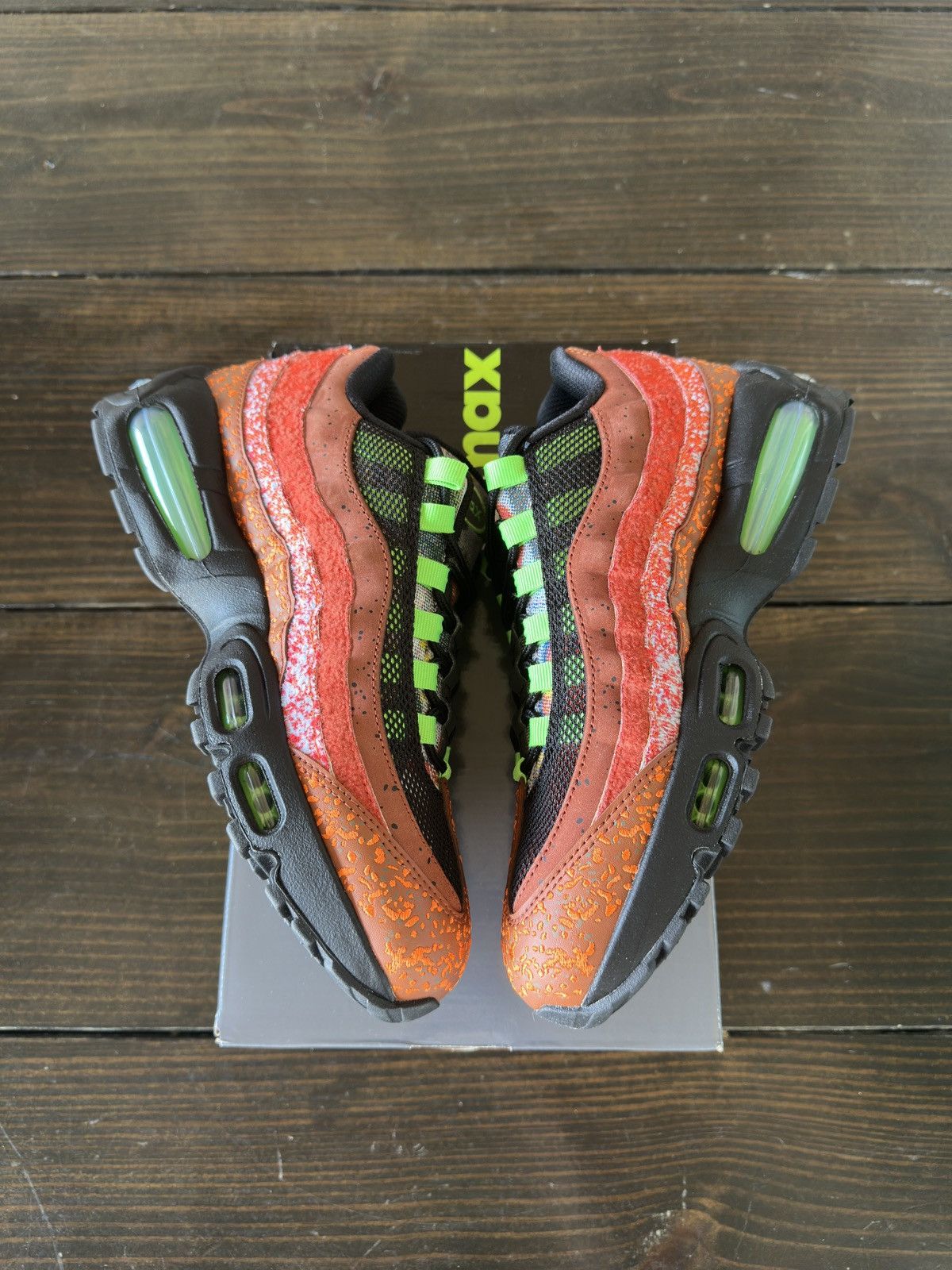 Nike Nike Air Max 95 Family Reunion City Pack Hong Kong Red Clay Size US 8 / EU 41 - 6 Thumbnail