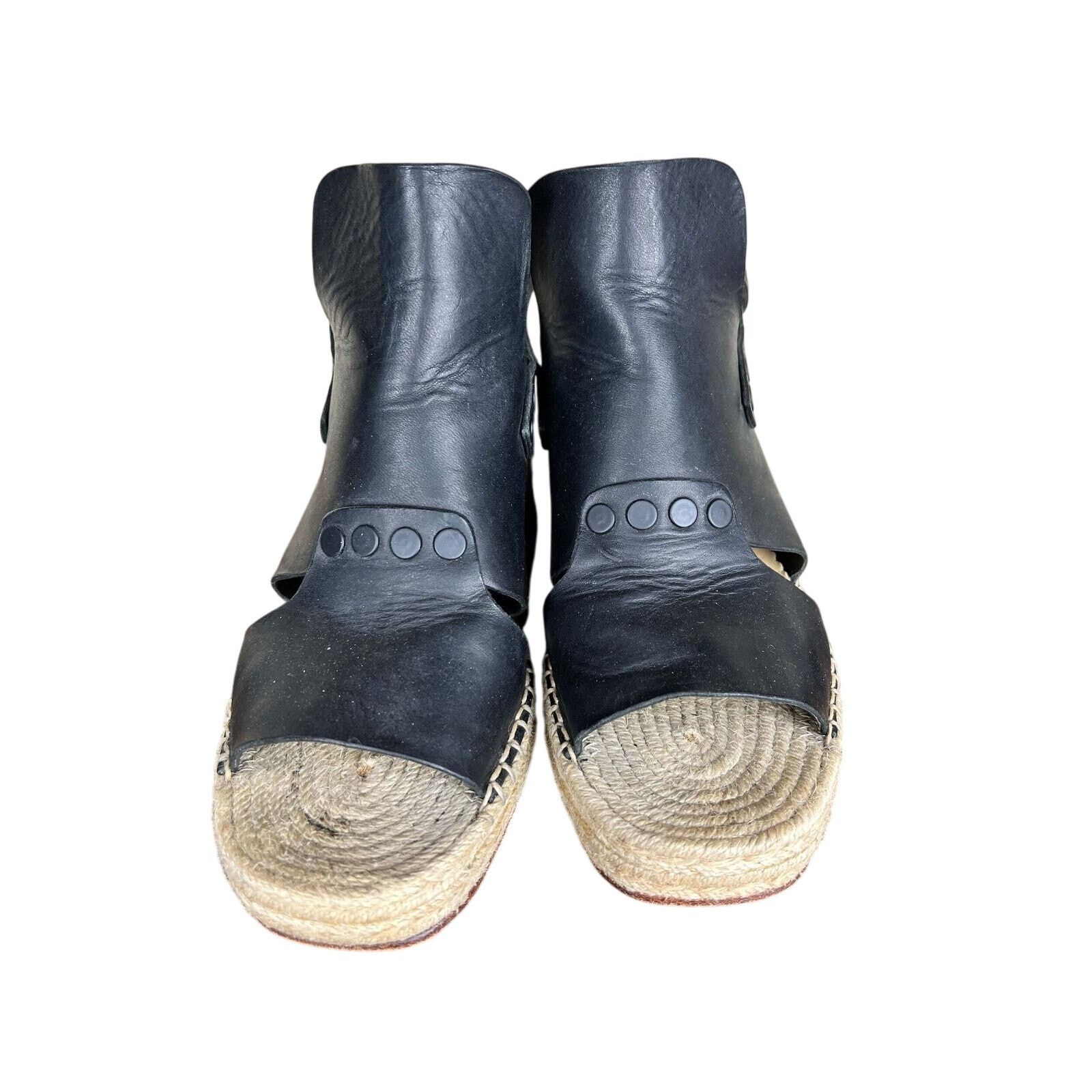 Rag & Bone Rag & Bone Leather Espadrilles sz 7.5 Size US 7 / IT 37 - 3 Thumbnail