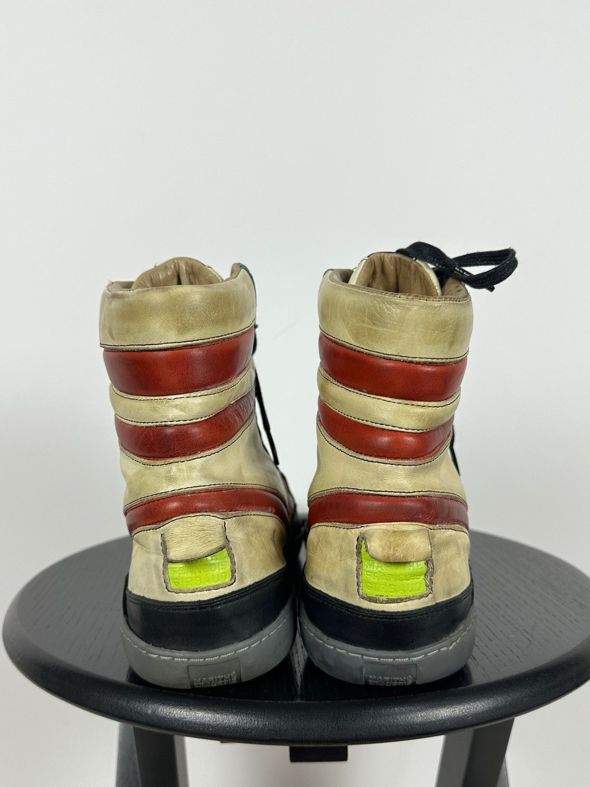 Marithe + Francois Girbaud 00s Vintage Marithé + François Girbaud High Top Sneakers Size US 8 / EU 41 - 10 Thumbnail