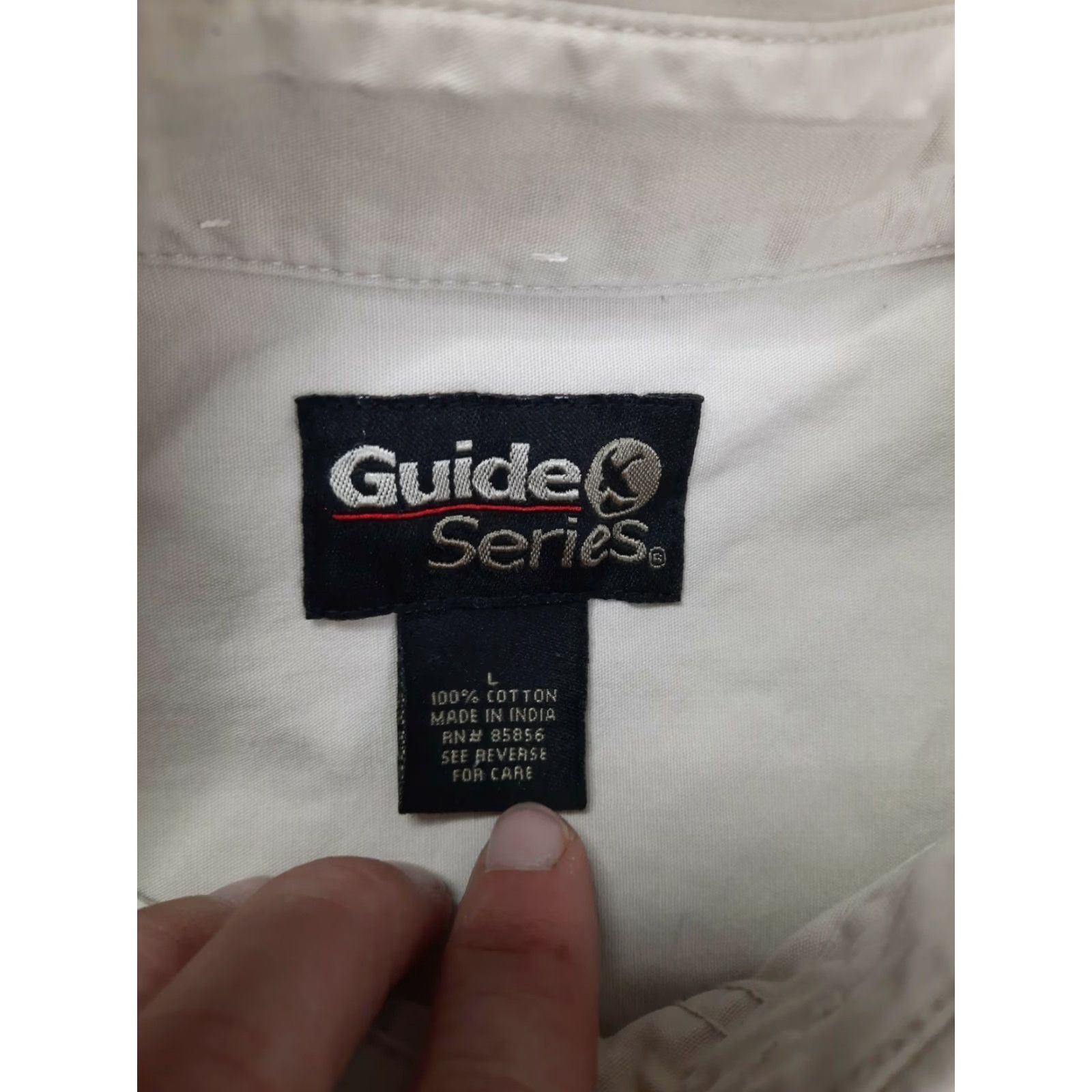 Vintage VINTAGE Gander Mountain Guide Series Large Canvas Flannel Button Up Shirt Men's Size US L / EU 52-54 / 3 - 4 Thumbnail