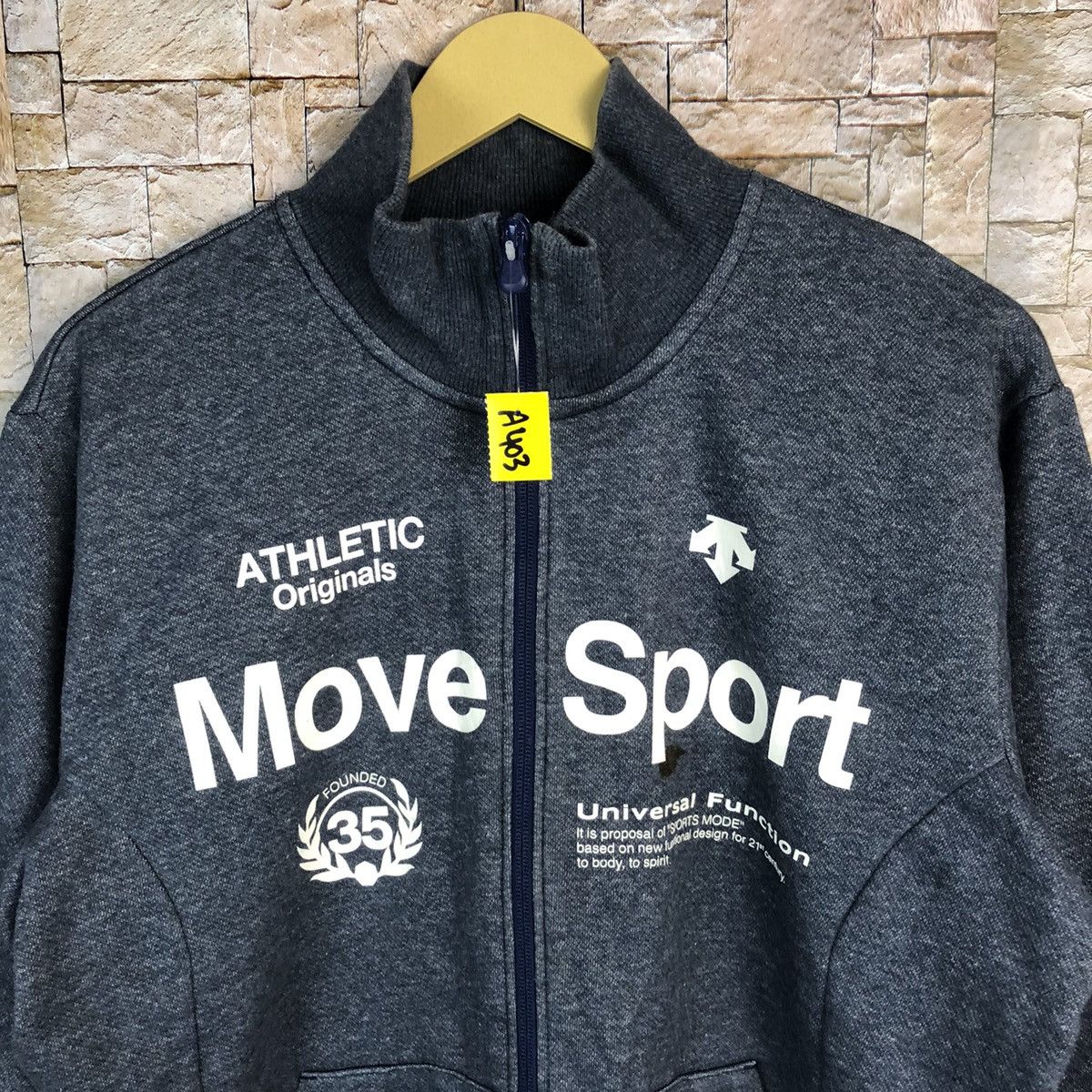 Descente × Vintage Descente Dark Blue Jacket #A403 Size US XL / EU 56 / 4 - 5 Thumbnail