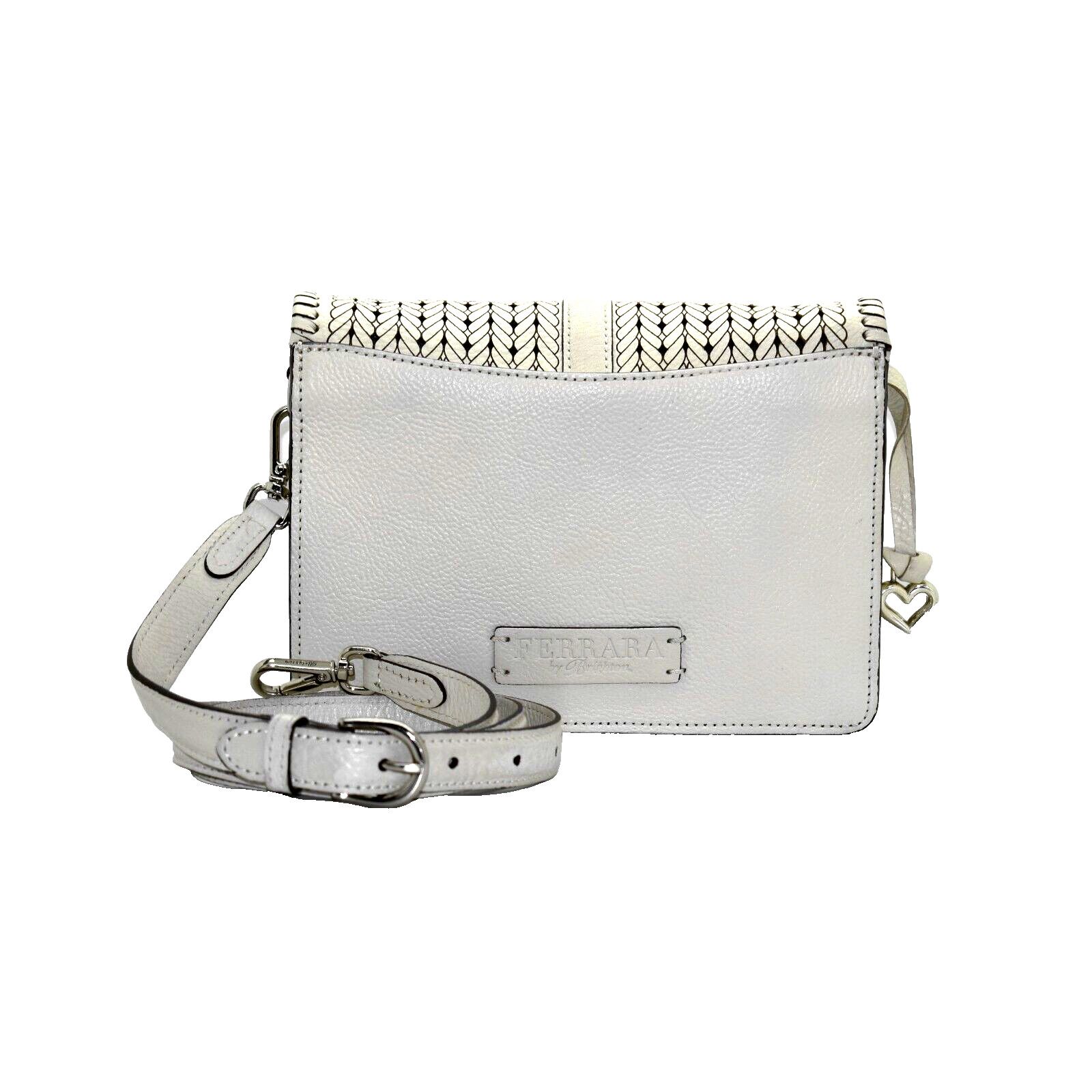 Brighton NEW BRIGHTON Odette Ferrara Santorini Leather Flap Bag $378 Size ONE SIZE - 1 Thumbnail