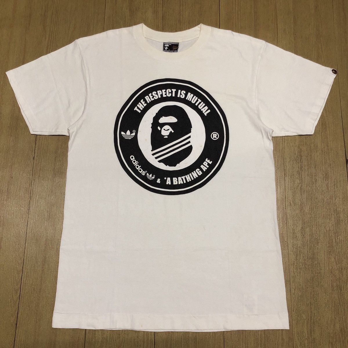 Adidas × Bape OG CIRCA 2000 BAPE x ADIDAS T-Shirts Size US L / EU 52-54 / 3 - 1 Thumbnail