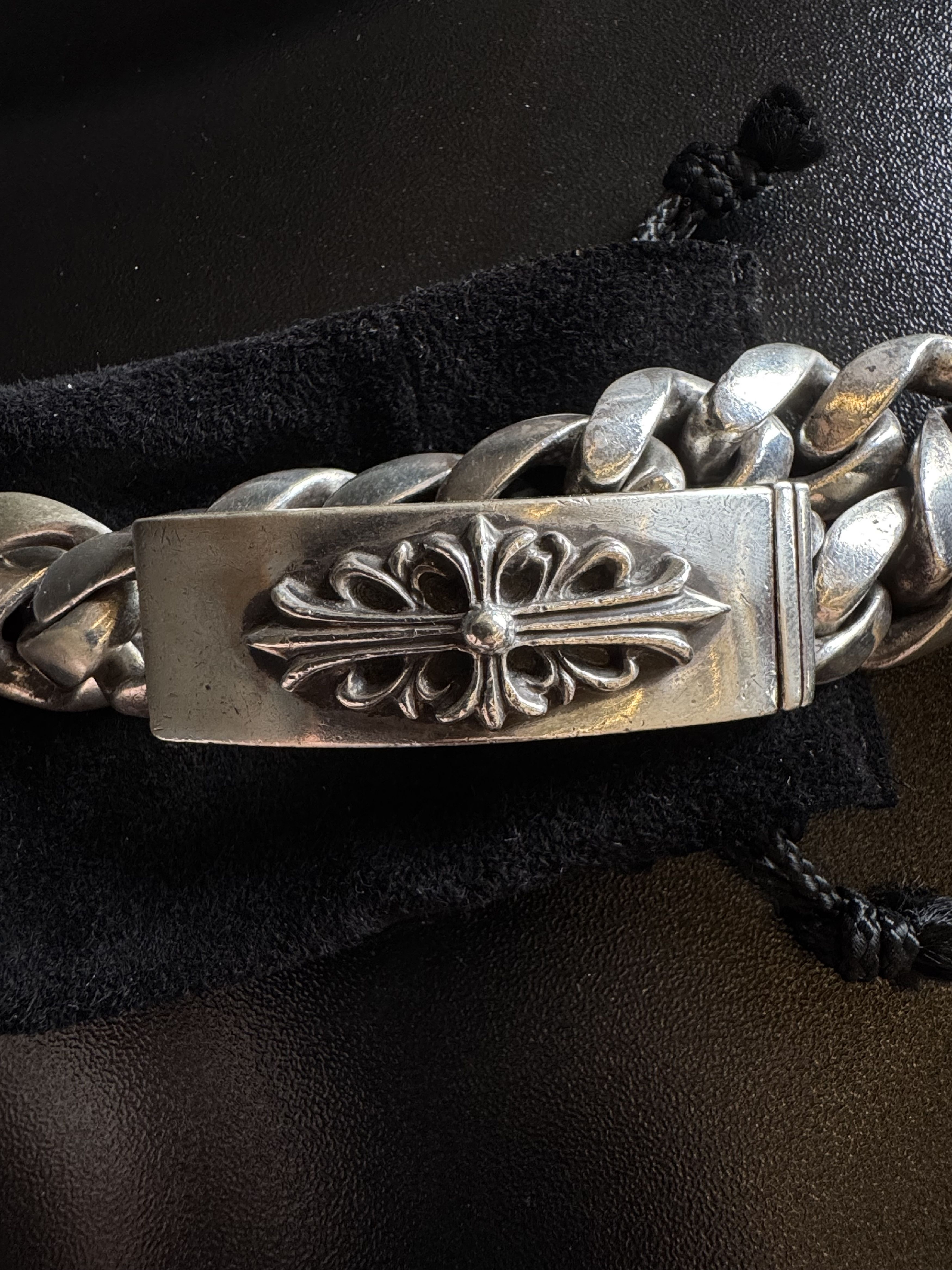 Chrome Hearts ID bracelet silver 13 link Size ONE SIZE - 1 Thumbnail