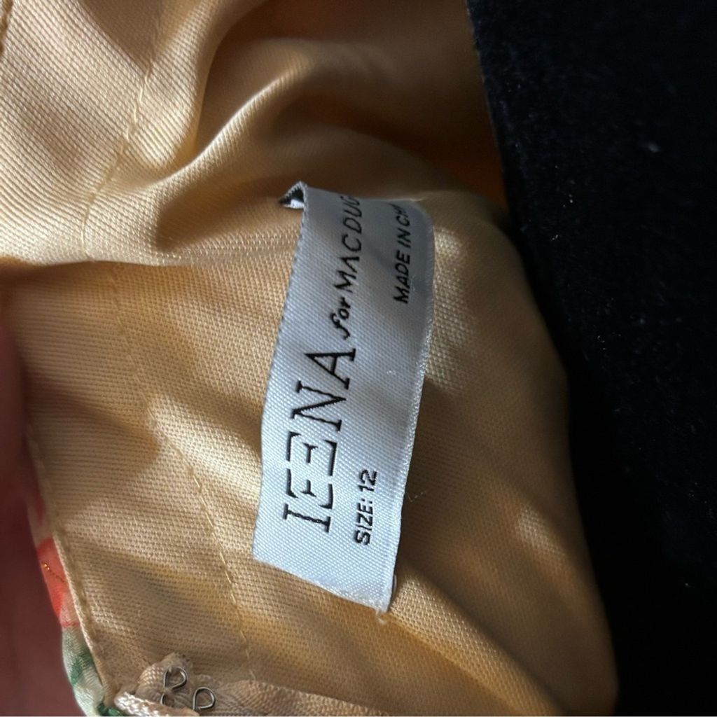 Big Mac Floral button fit and flare dress NWT SZ 12 Size XL / US 12-14 / IT 48-50 - 7 Thumbnail