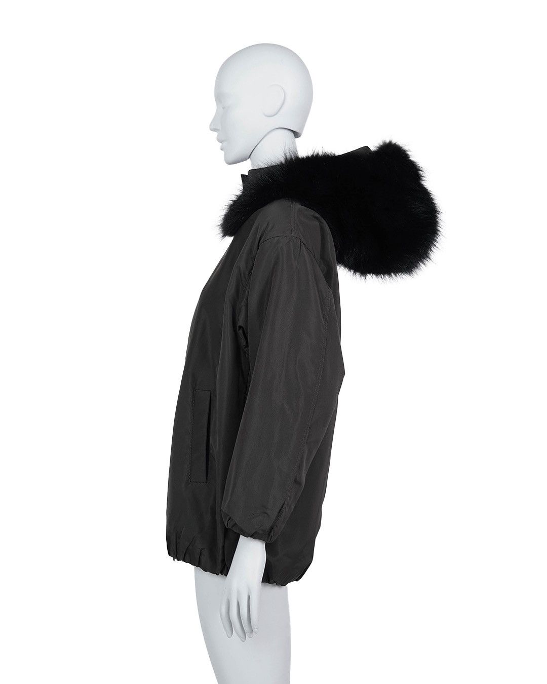 Prada Prada F/W2006 Raccoon Fur Hood Jacket Size M / US 6-8 / IT 42-44 - 11 Thumbnail
